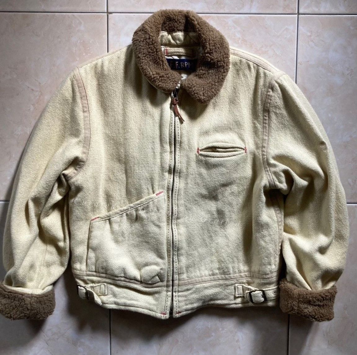 Vintage Vintage 1990s-2000s 45 RPM Flight Jacket Size US M / EU 48-50 / 2 - 2 Thumbnail