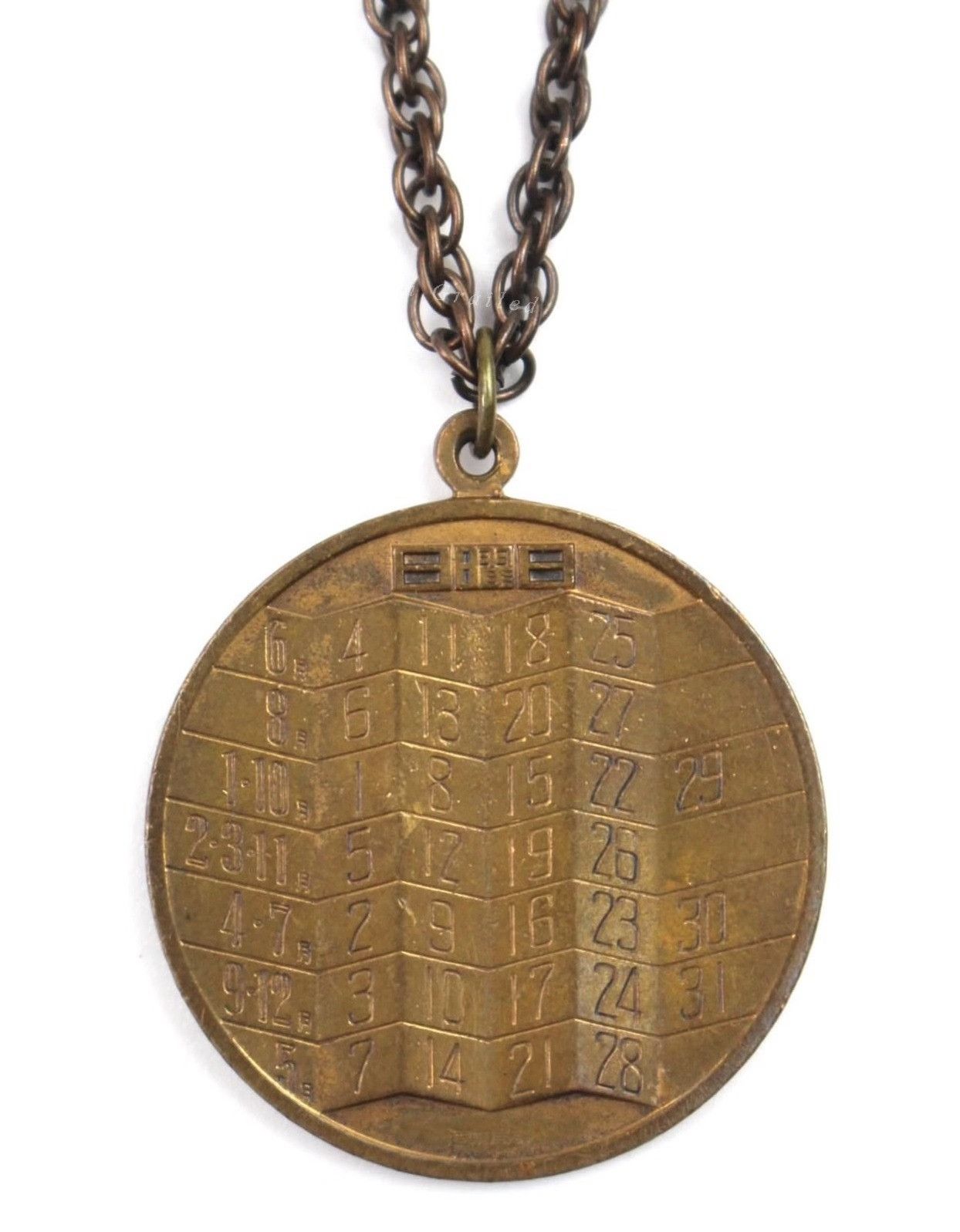 Vintage Vintage 1978 Japanese Year of the Horse Calendar Necklace Size ONE SIZE - 4 Thumbnail
