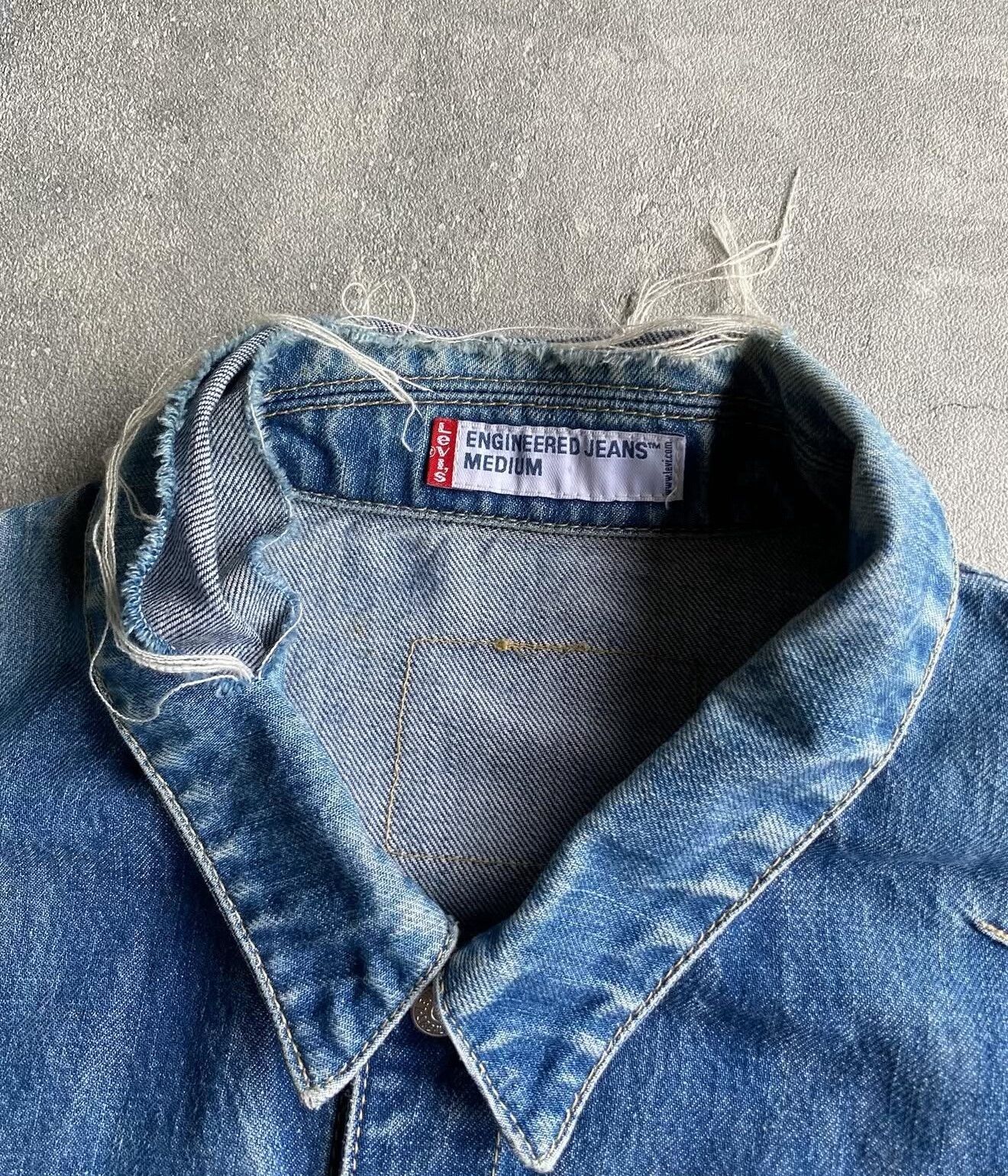 Vintage Vintage Levi's 2000s Engineered Denim Jacket Size M / US 6-8 / IT 42-44 - 9 Thumbnail