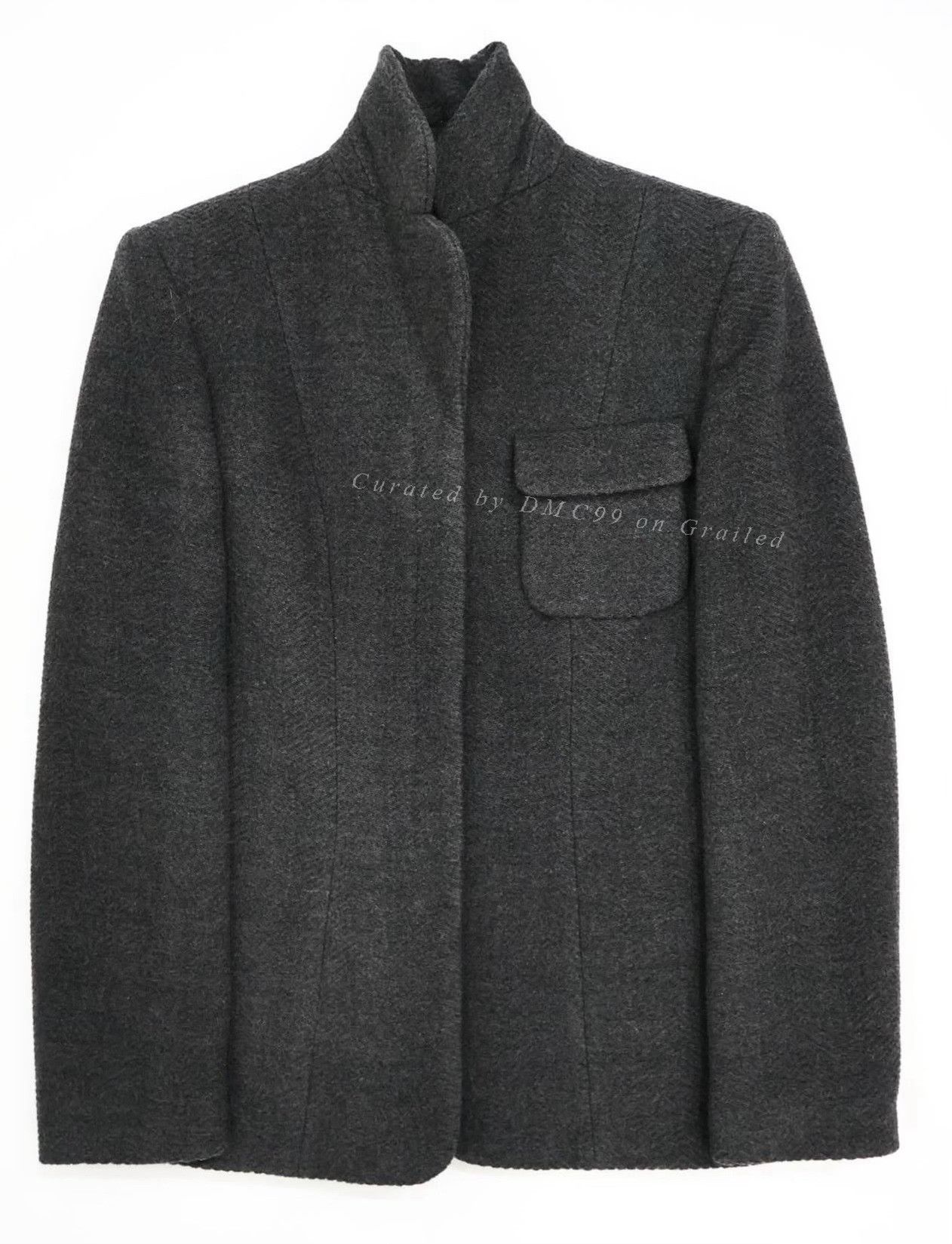 Vintage Vintage Armani 1990s Virgin Wool Jacket Size US M / EU 48-50 / 2 - 3 Thumbnail