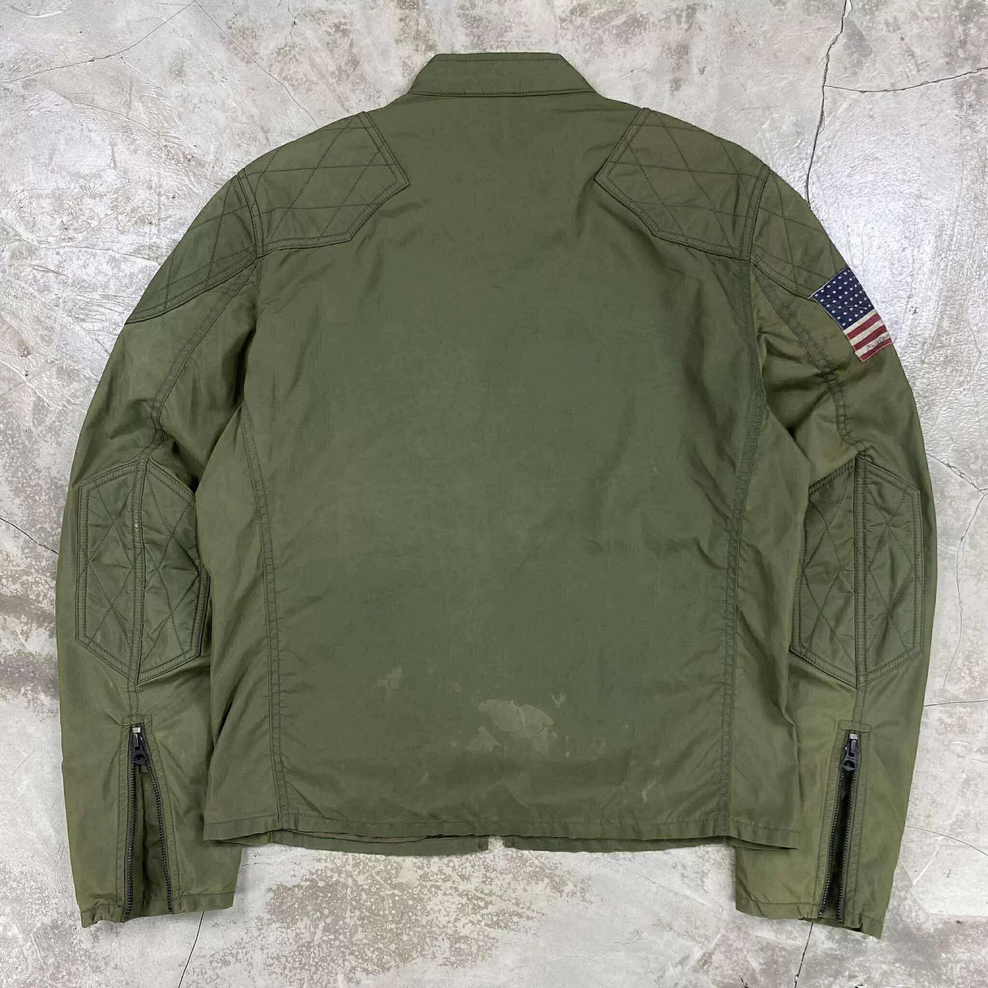 Vintage Vintage Polo Ralph Lauren Cafe Racer Jacket Size US M / EU 48-50 / 2 - 5 Thumbnail