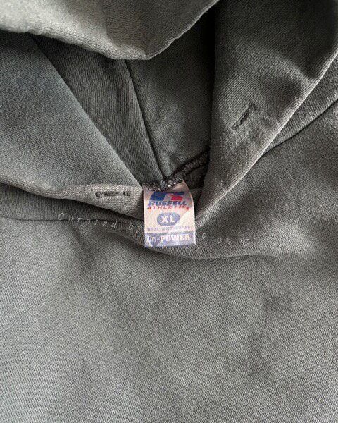 Vintage Vintage 00s Russell Athletic Boxy Hoodie Size US XL / EU 56 / 4 - 4 Thumbnail
