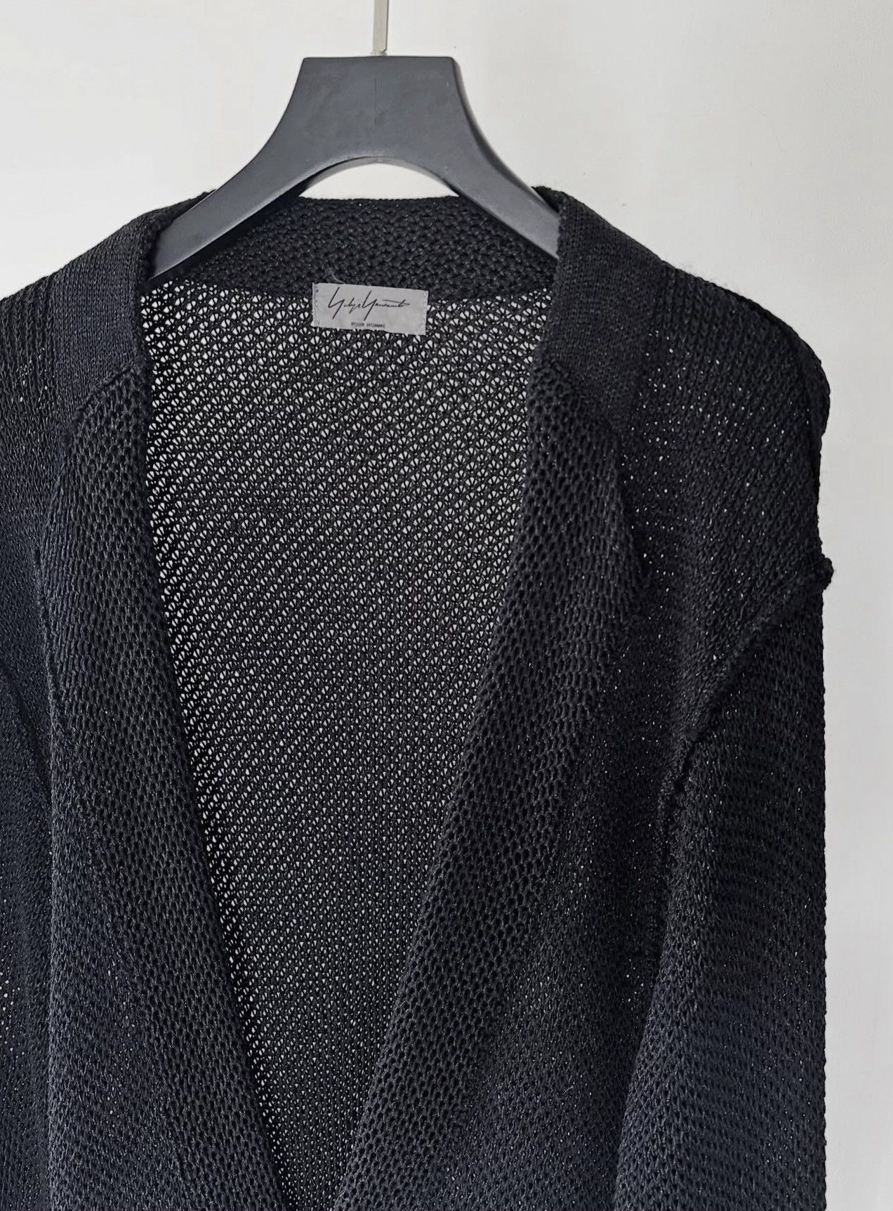 Vintage Vintage Y's Yohji Yamamoto S/S2016 Knit Cardigan Size US M / EU 48-50 / 2 - 2 Thumbnail