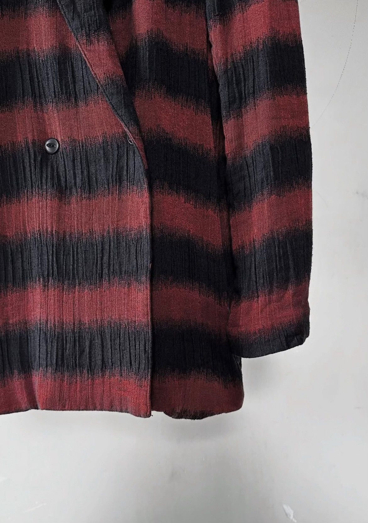 Vintage Vintage 1970s Issey Miyake Striped Blazer Size US M / EU 48-50 / 2 - 3 Thumbnail