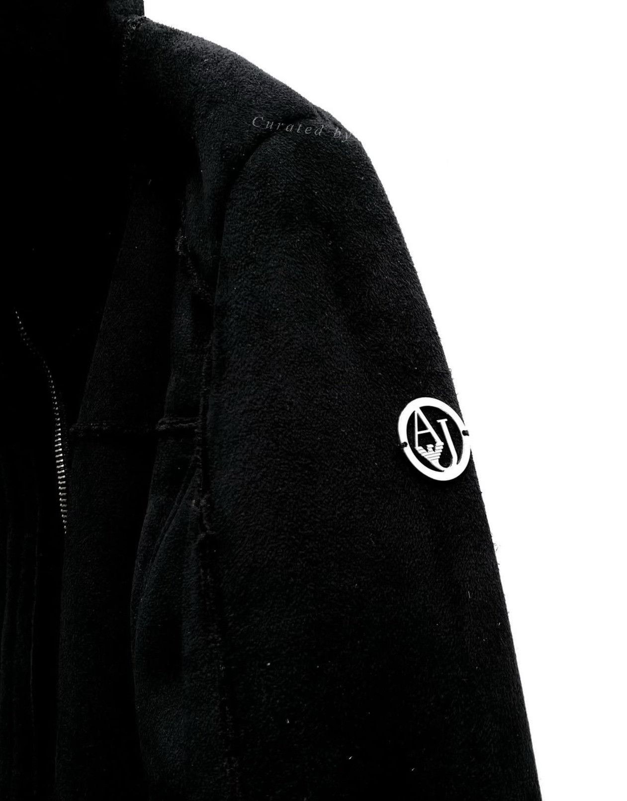 Vintage Vintage 2000s Armani Jeans Obsidian Jacket Size US M / EU 48-50 / 2 - 3 Thumbnail