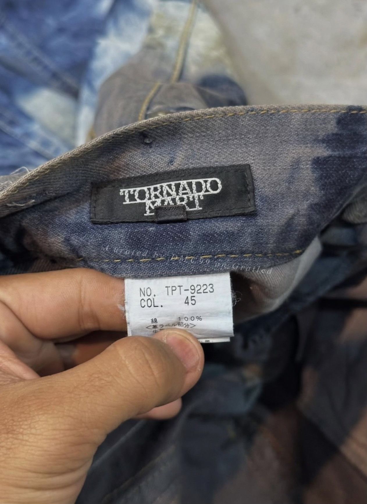 Vintage Vintage 2000s Tornado Mart Snake Denim Jeans Size US 32 / EU 48 - 7 Thumbnail