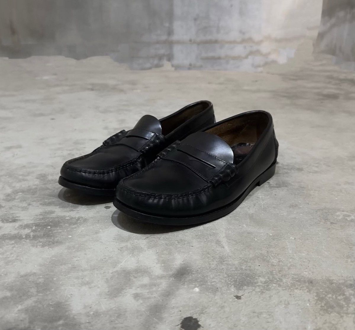 Vintage Vintage Prada Leather Penny Loafer Shoes Size US 8.5 / EU 41-42 - 3 Thumbnail