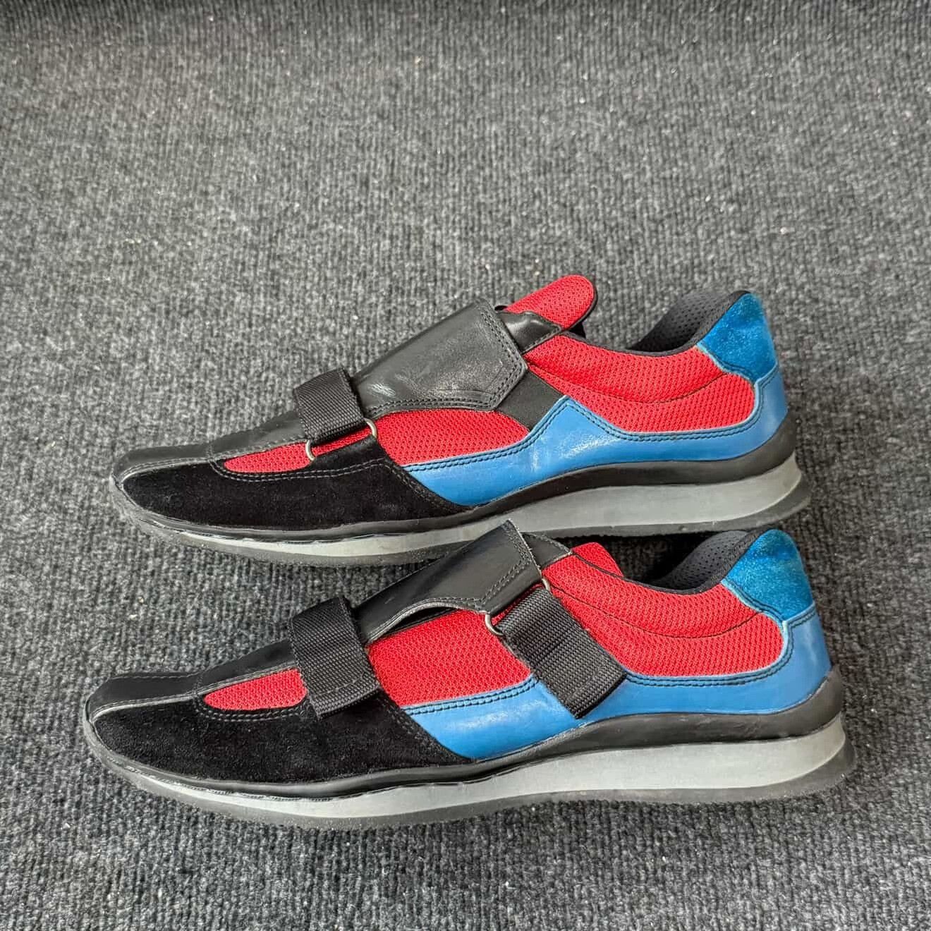 Vintage Vintage 1990s Prada Sport Velcro Sneakers Size US 10 / EU 43 - 7 Thumbnail