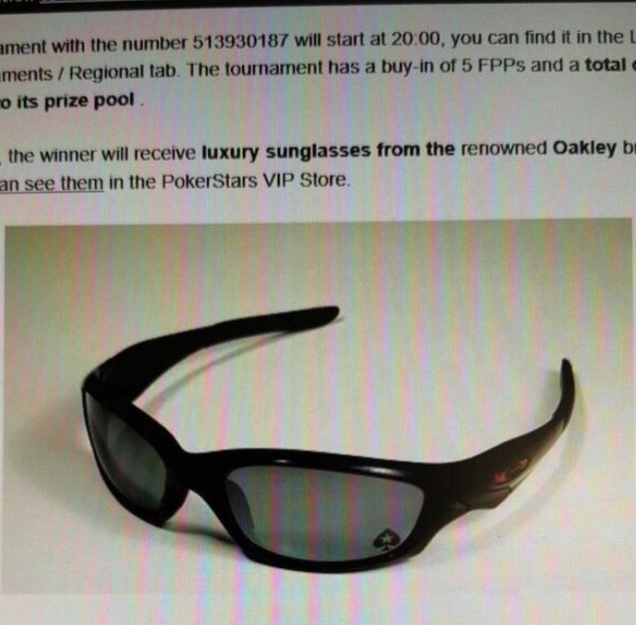 Vintage 2007 Limited Oakley Straight Jacket Poker Stars Size ONE SIZE - 6 Thumbnail