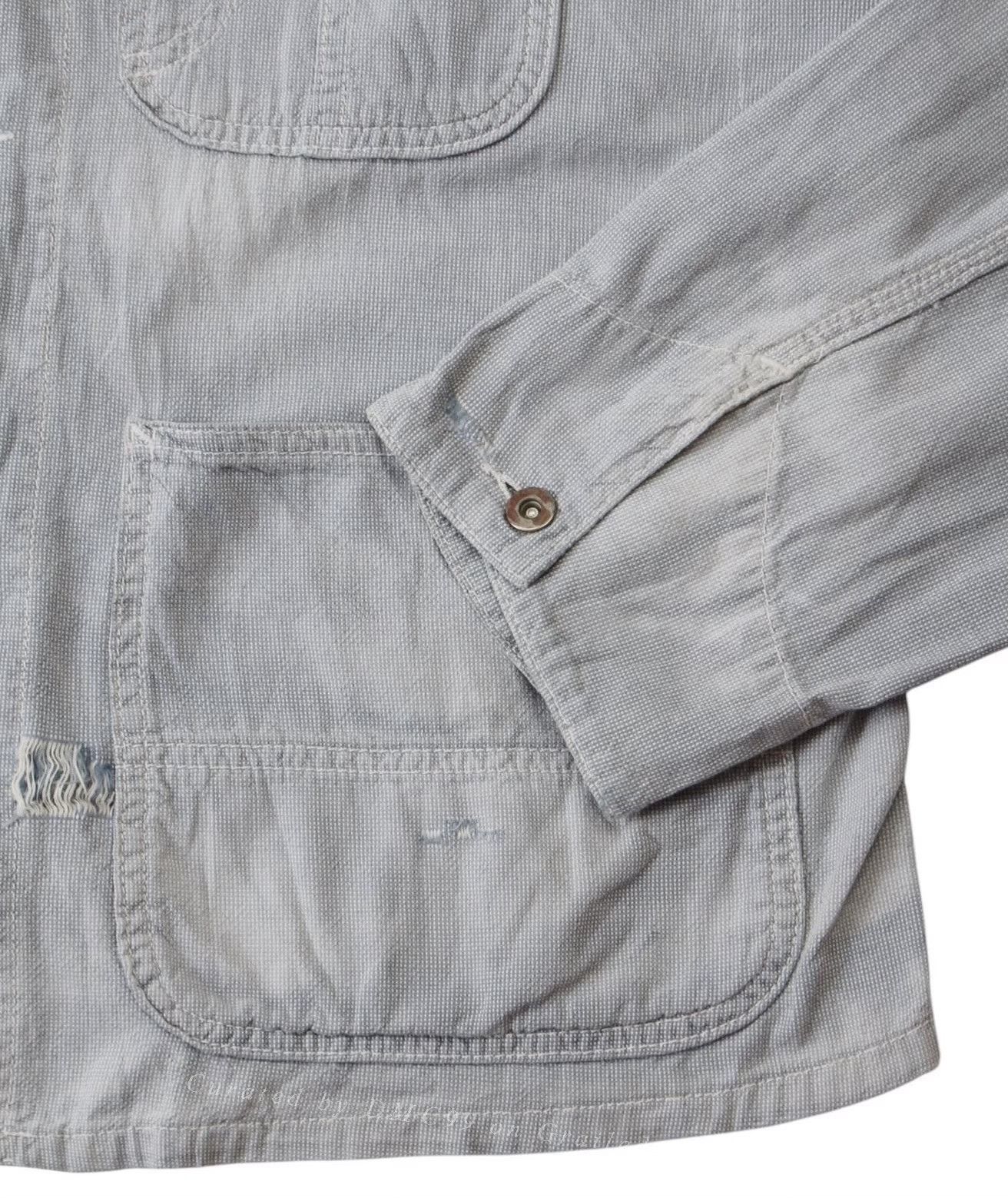 Vintage Vintage Polo Ralph Lauren Distressed Chore Jacket Size US M / EU 48-50 / 2 - 5 Thumbnail