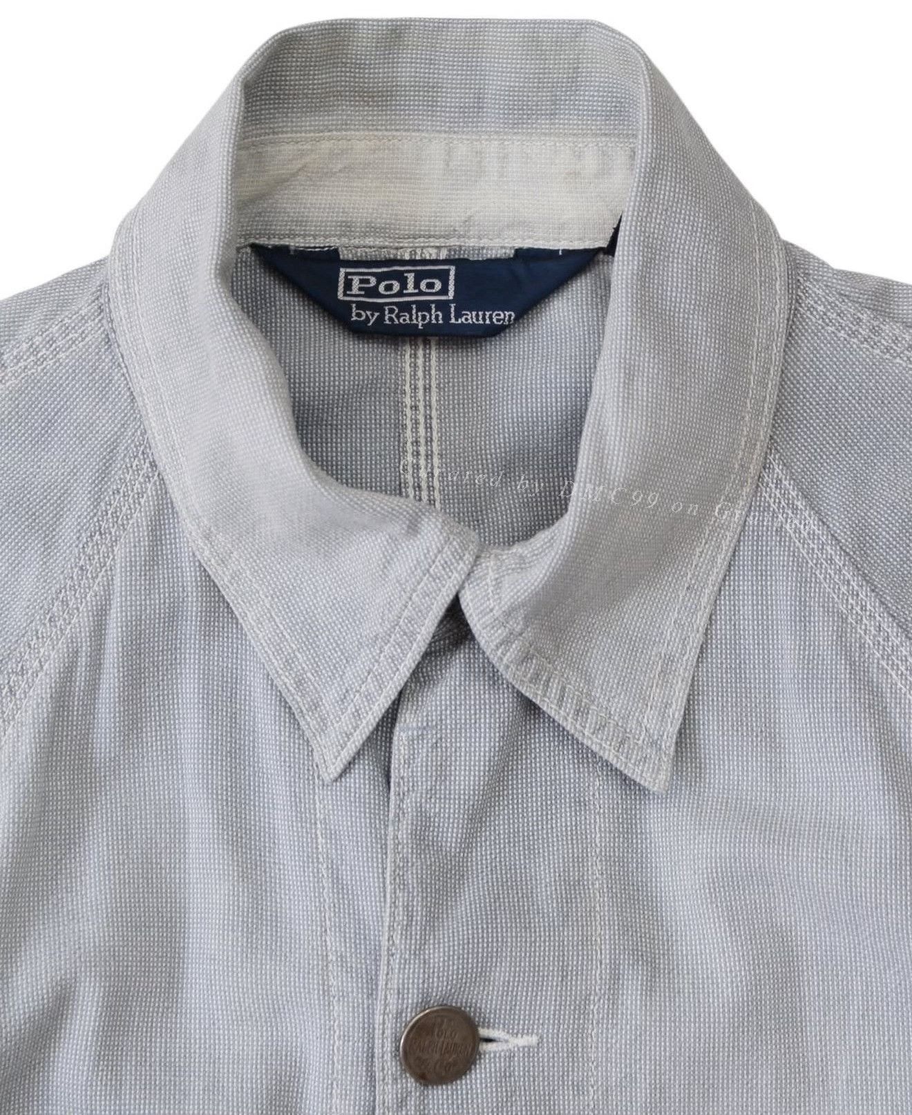 Vintage Vintage Polo Ralph Lauren Distressed Chore Jacket Size US M / EU 48-50 / 2 - 3 Thumbnail