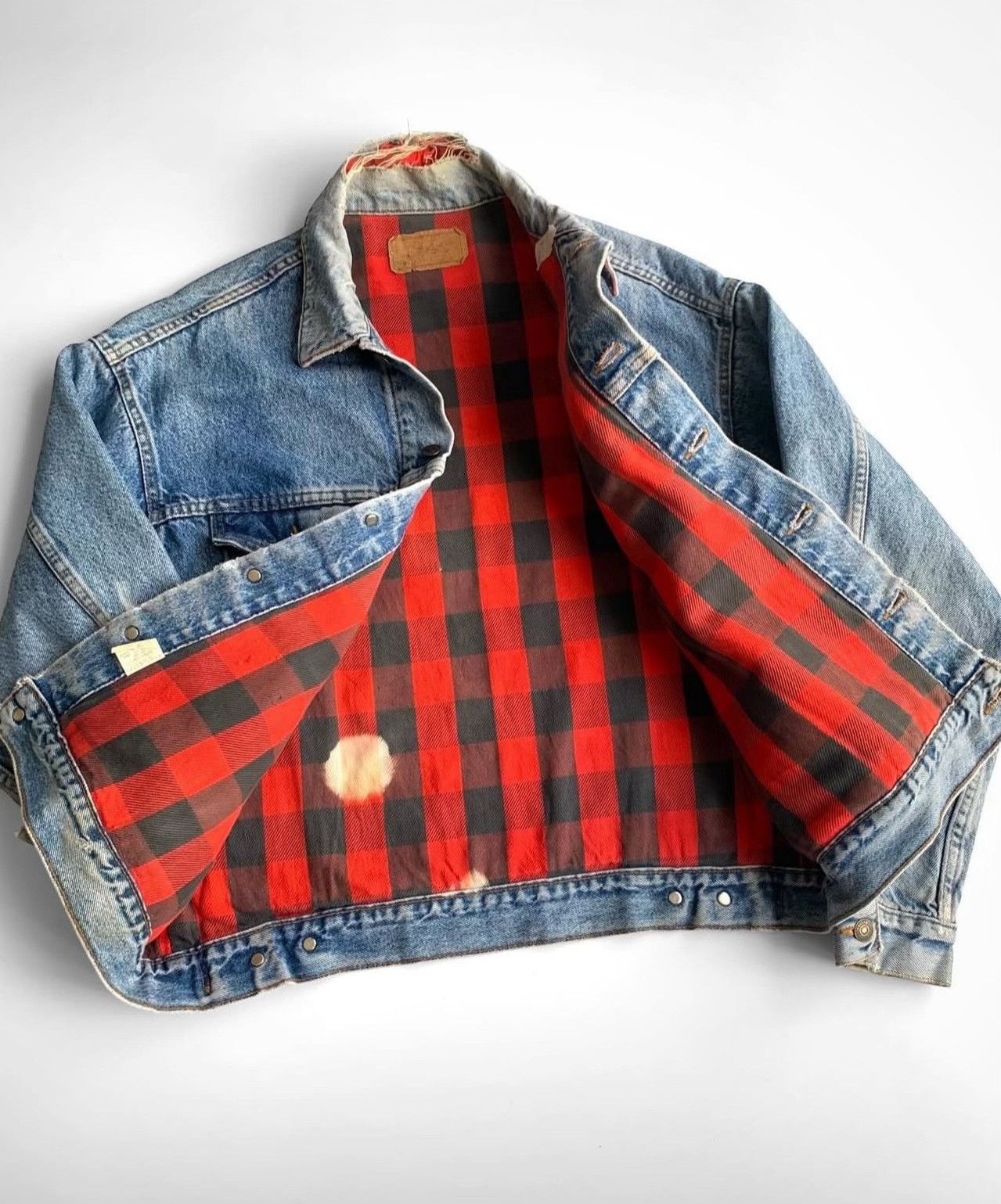 Vintage Vintage Levi's 80s-90s Denim Jacket Size US L / EU 52-54 / 3 - 3 Thumbnail