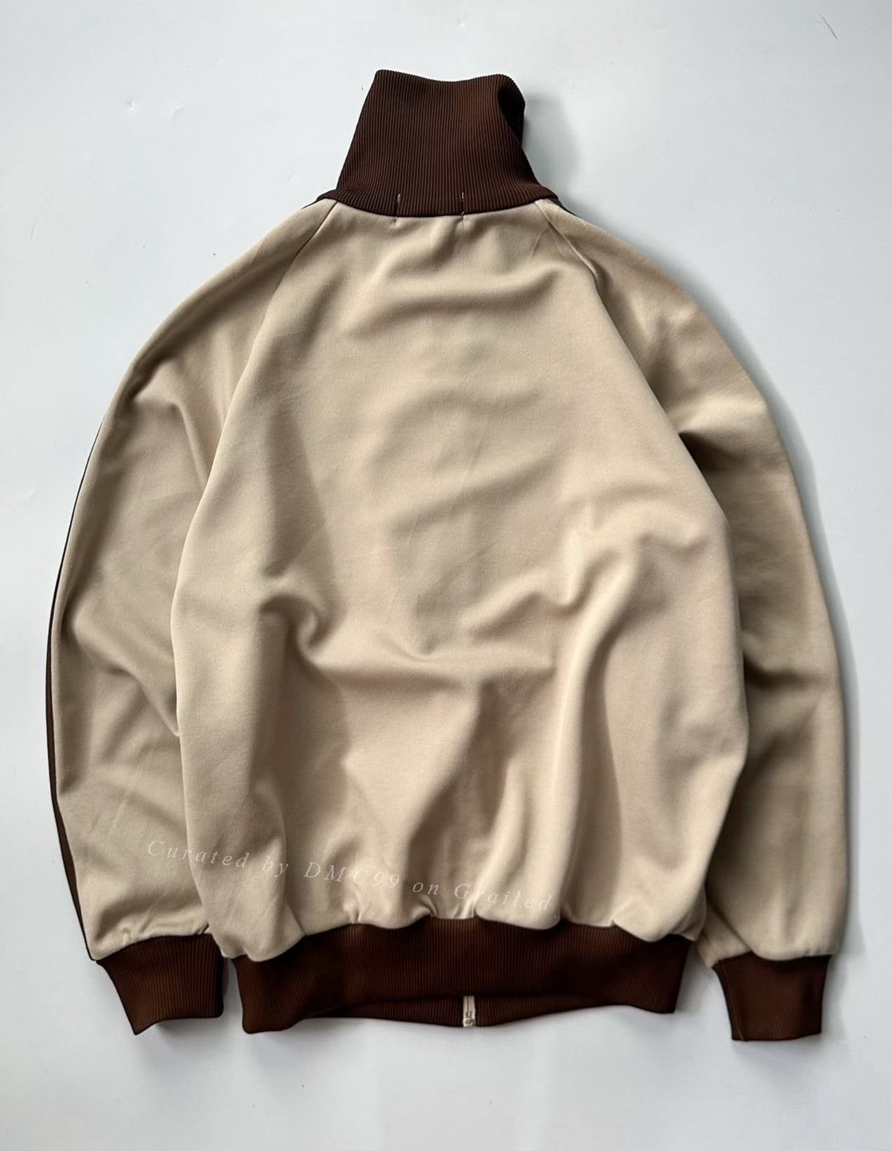 Vintage Vintage 1980s Adidas Track Jacket Brown Size US M / EU 48-50 / 2 - 4 Thumbnail