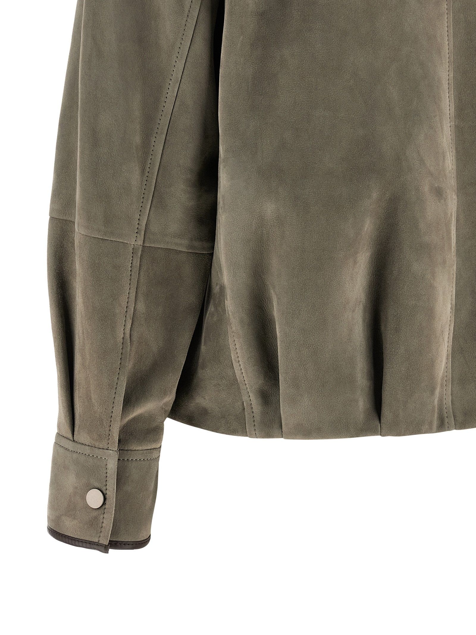 Brunello Cucinelli Couture suede jacket Size M / US 6-8 / IT 42-44 - 4 Thumbnail
