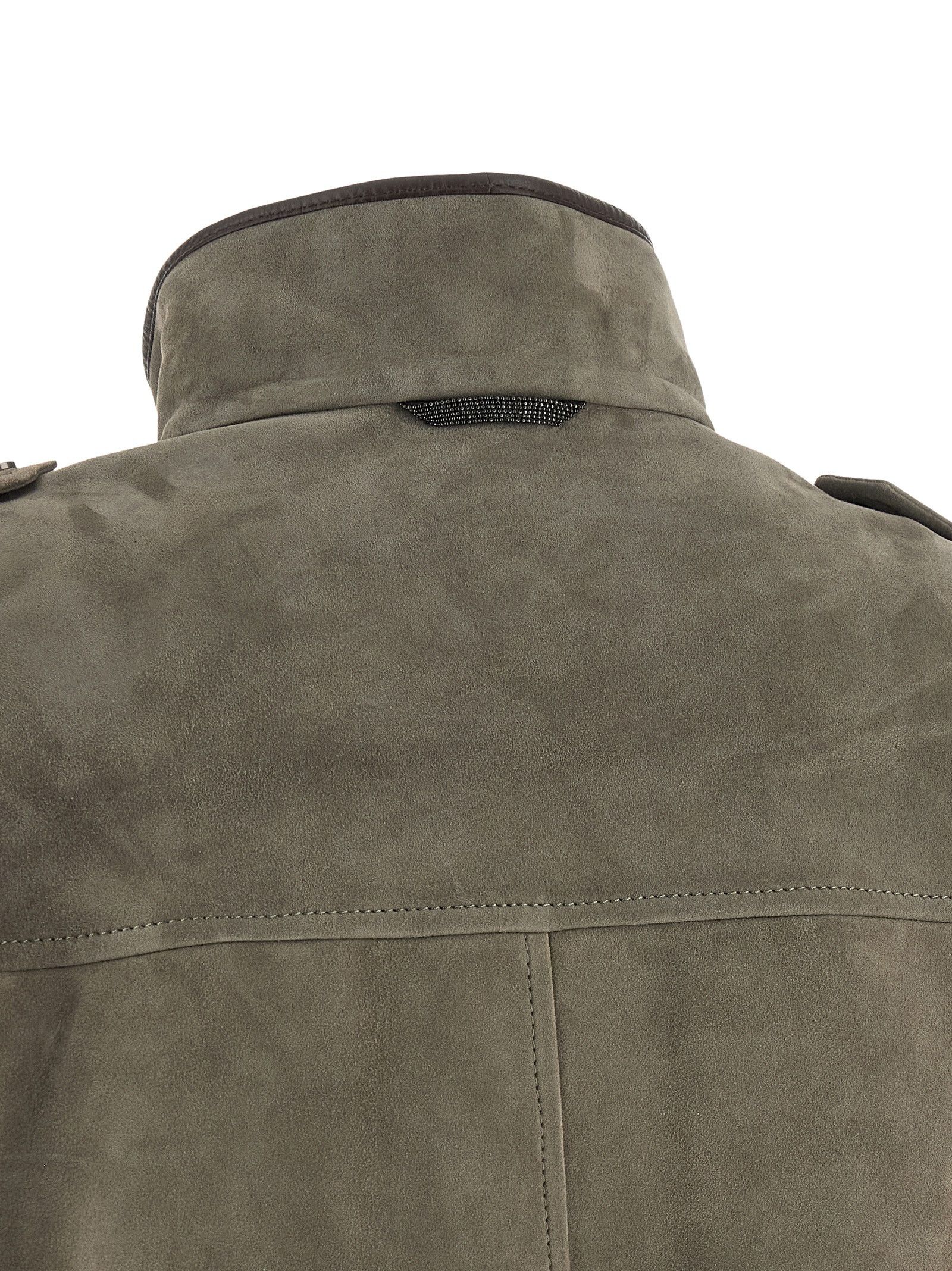 Brunello Cucinelli Couture suede jacket Size M / US 6-8 / IT 42-44 - 5 Thumbnail