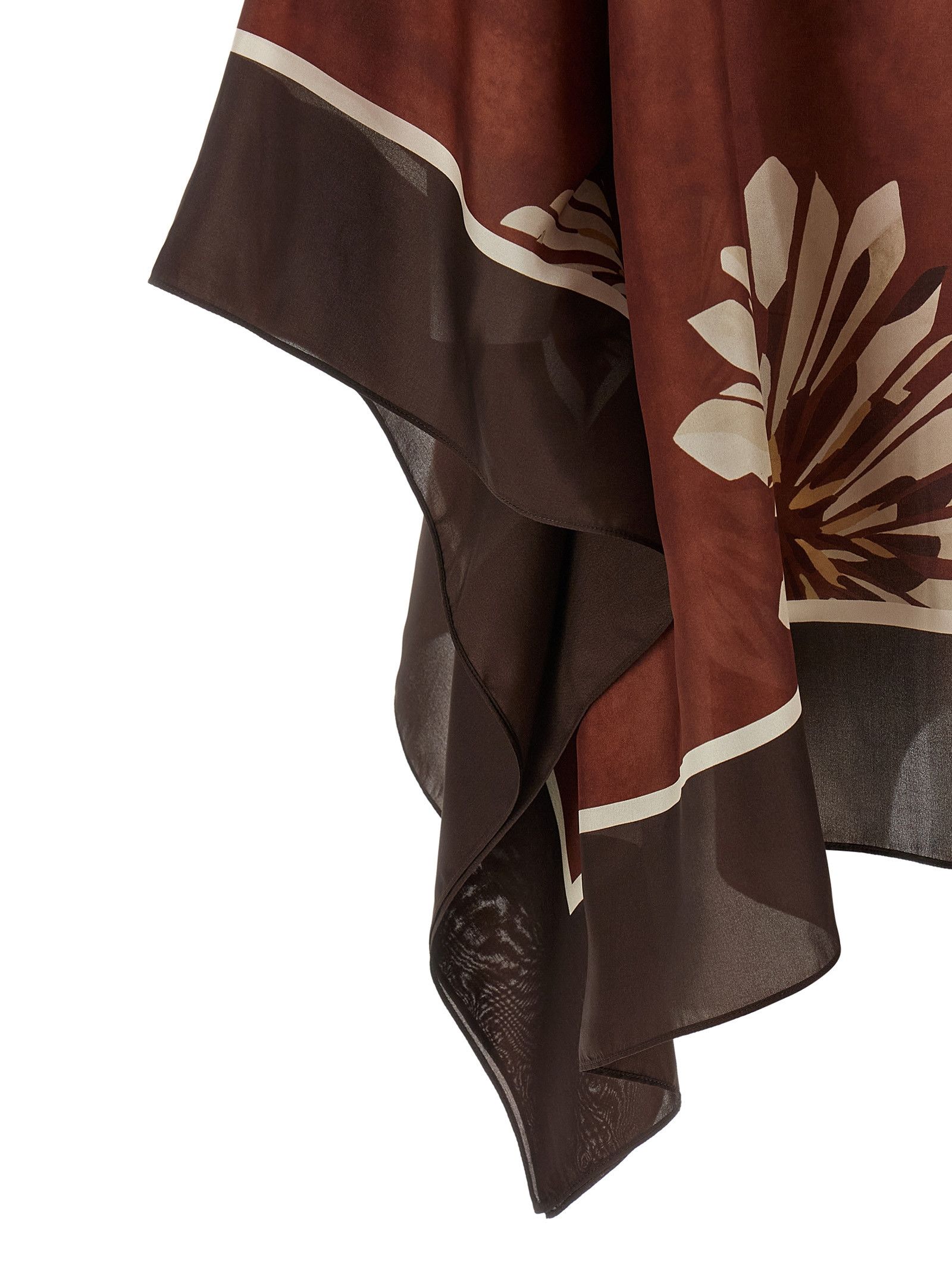 Brunello Cucinelli Silk scarf blouse Size S / US 4 / IT 40 - 4 Thumbnail