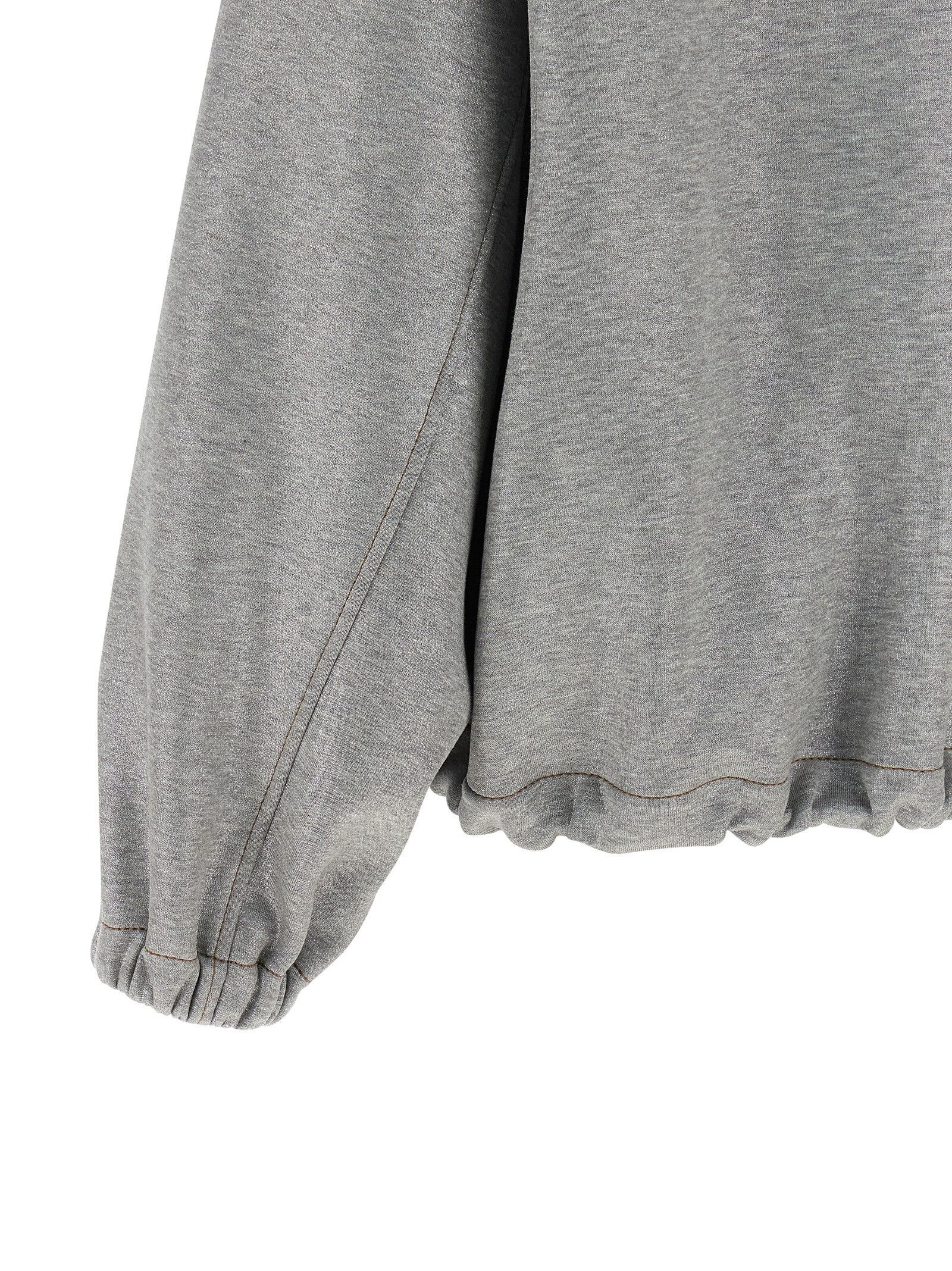 Brunello Cucinelli 'Shiny Zipper Pull' bomber jacket Size S / US 4 / IT 40 - 4 Thumbnail