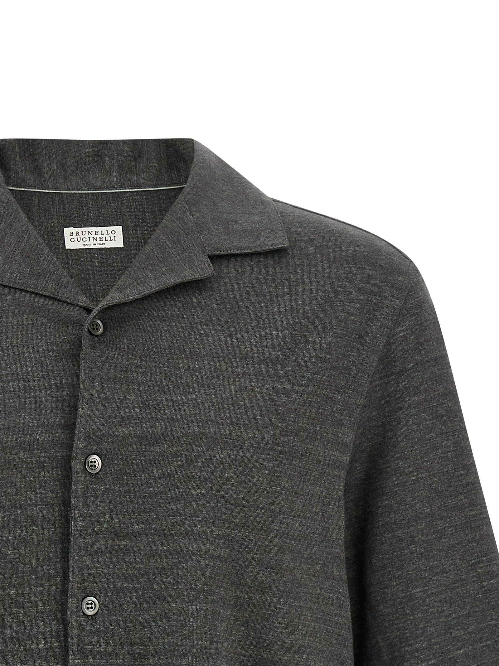 Brunello Cucinelli 'camp' collar shirt Size US M / EU 48-50 / 2 - 3 Thumbnail