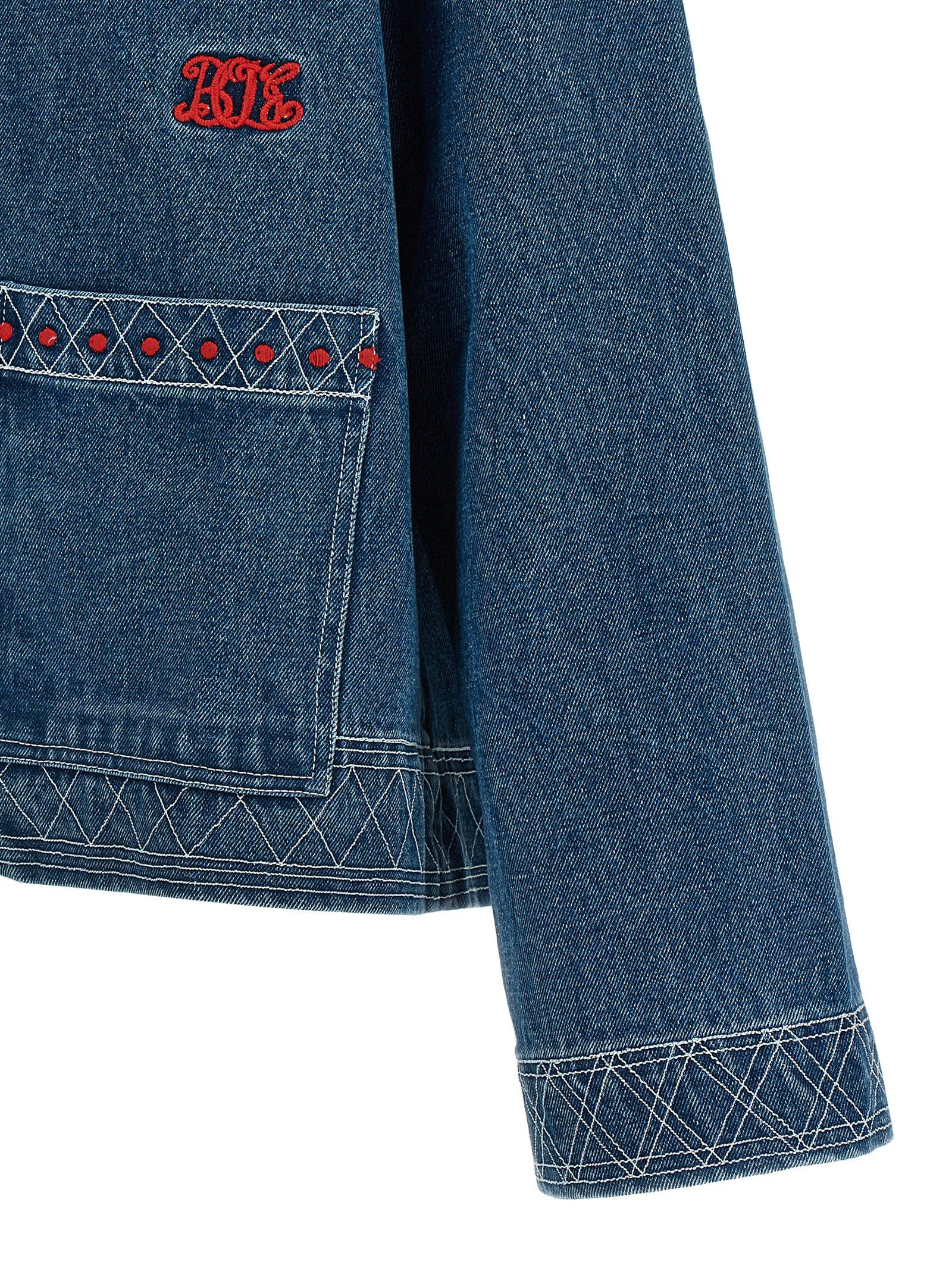 Bode Embroidery denim jacket Size US L / EU 52-54 / 3 - 4 Thumbnail