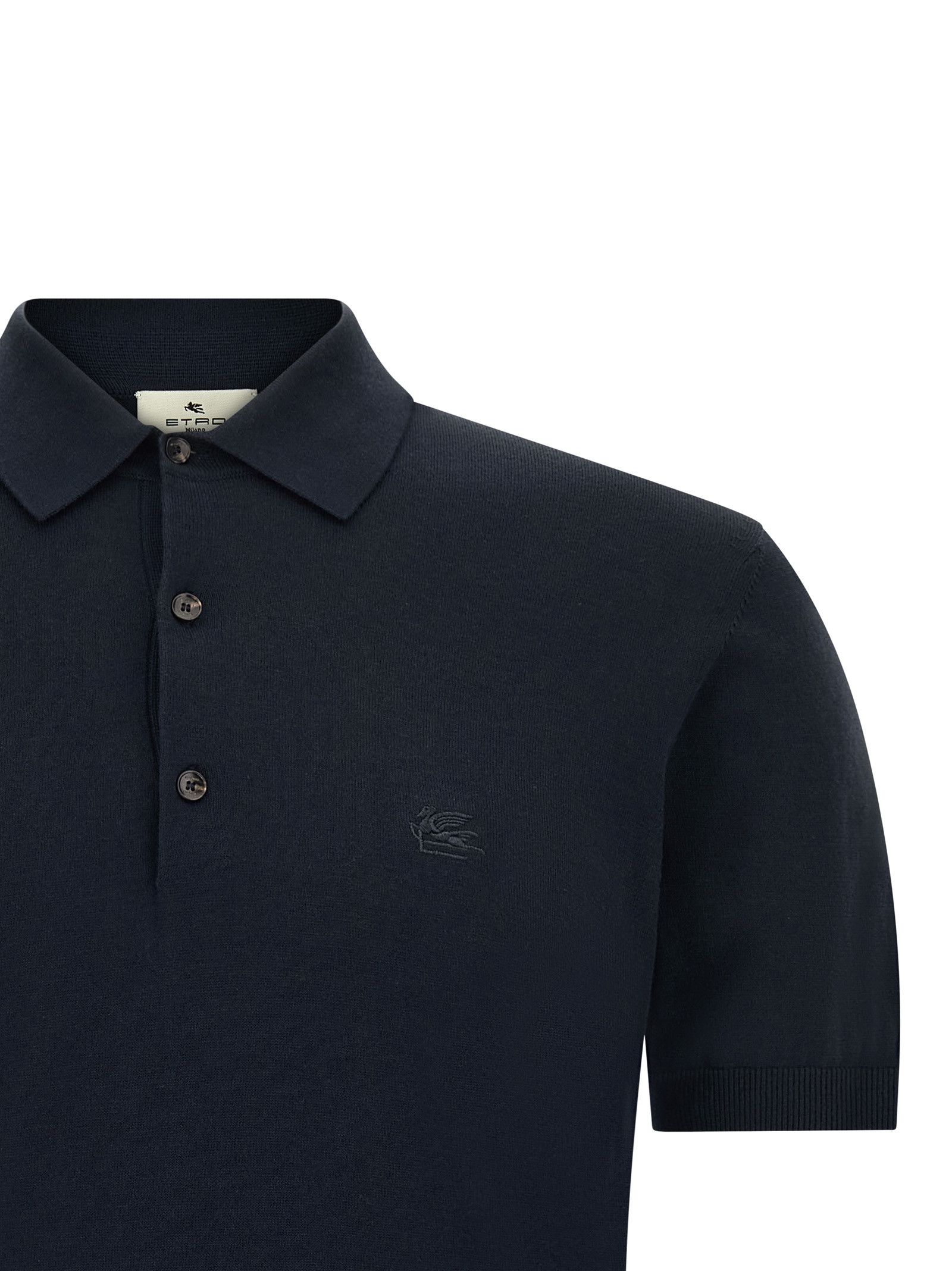 Etro 'Pegaso' polo shirt Size US XL / EU 56 / 4 - 3 Thumbnail