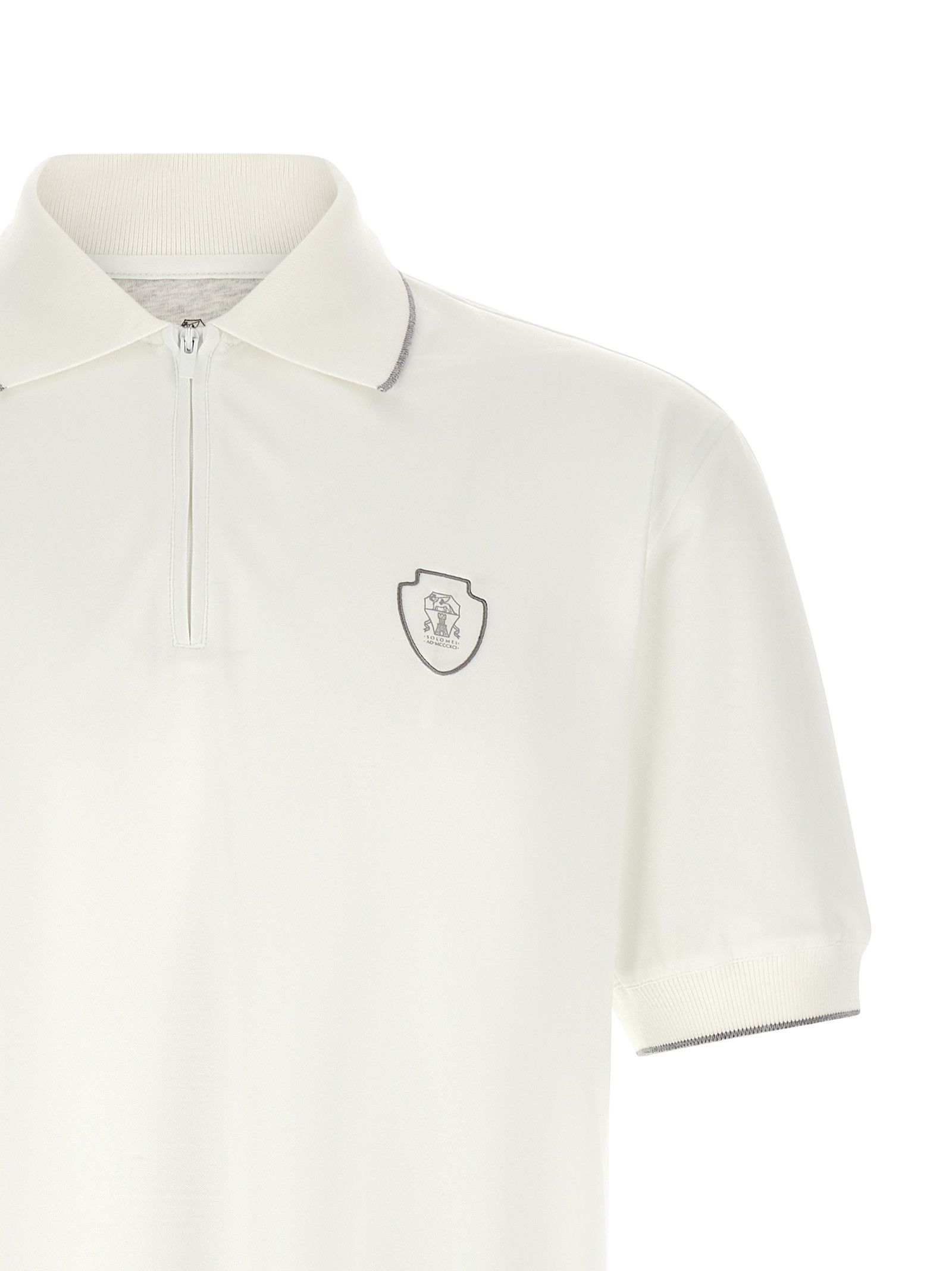Brunello Cucinelli Techno piquet polo shirt Size US S / EU 44-46 / 1 - 3 Thumbnail