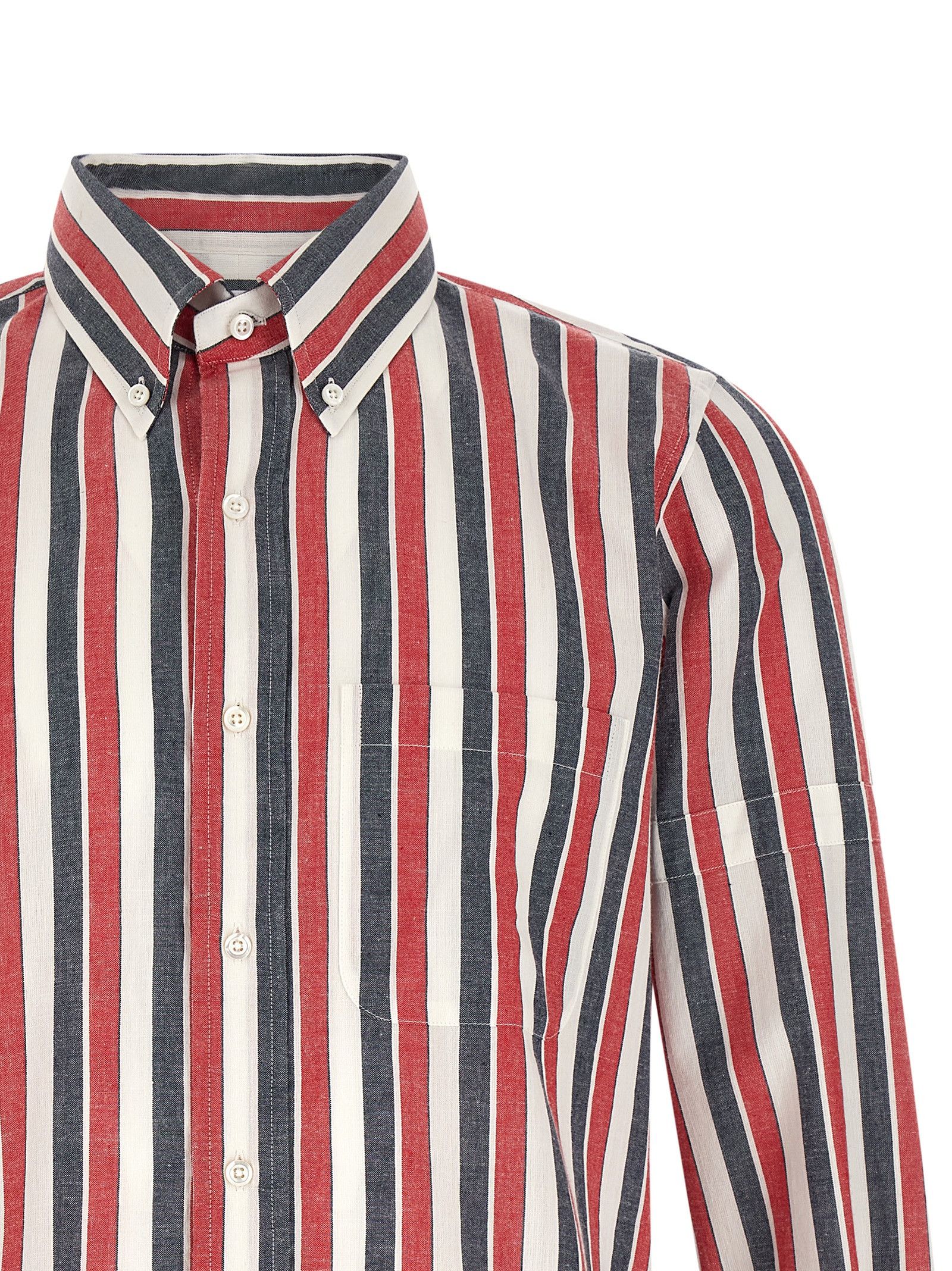 Thom Browne Madras cotton shirt Size US M / EU 48-50 / 2 - 3 Thumbnail
