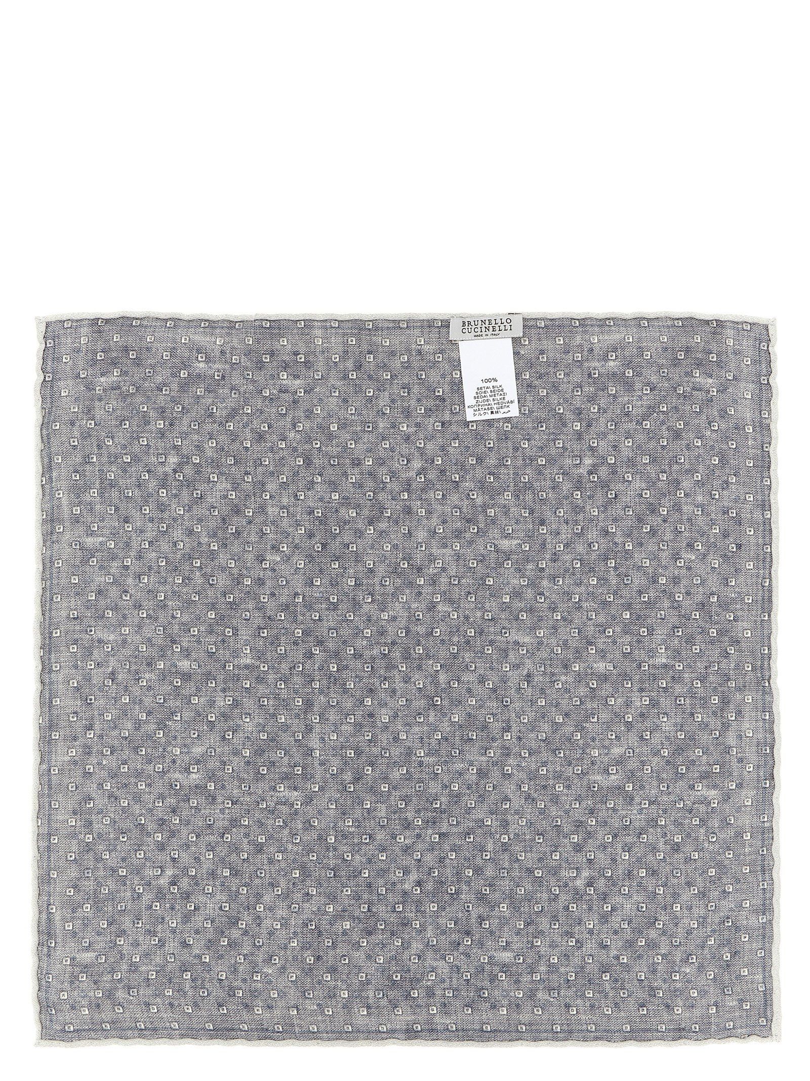 Brunello Cucinelli Double face silk pocket clutch bag Size ONE SIZE - 2 Thumbnail