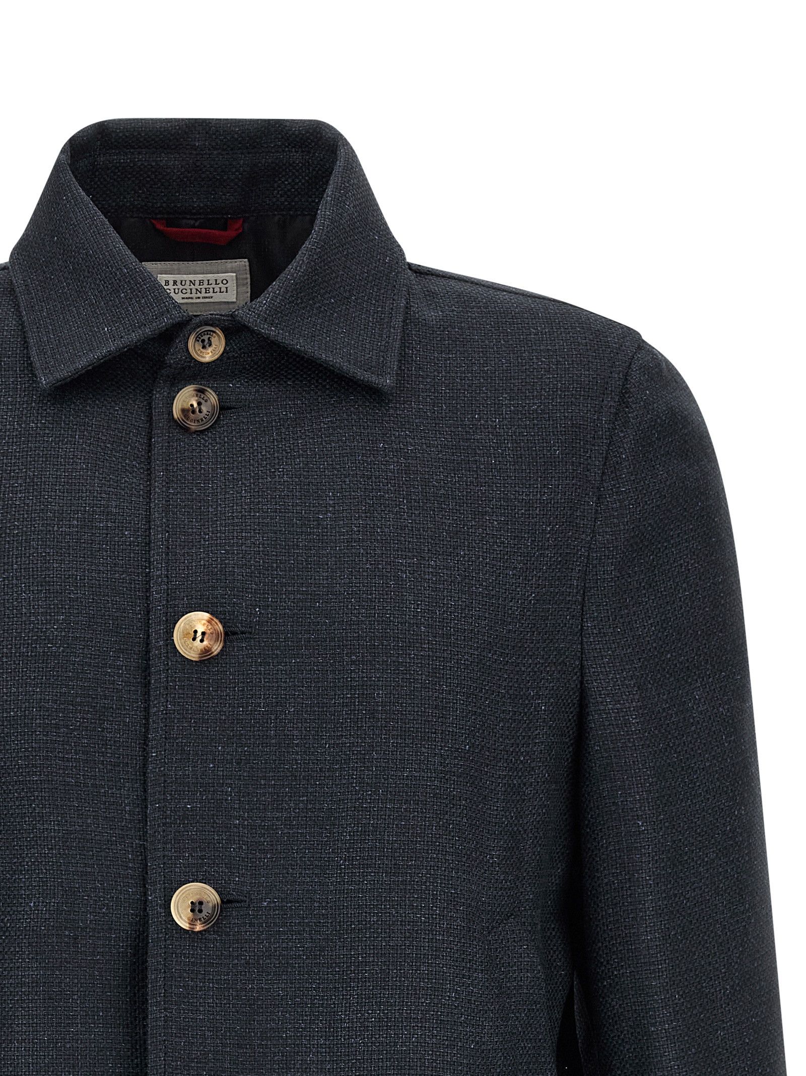 Brunello Cucinelli Linen blend jacket Size US XL / EU 56 / 4 - 3 Thumbnail