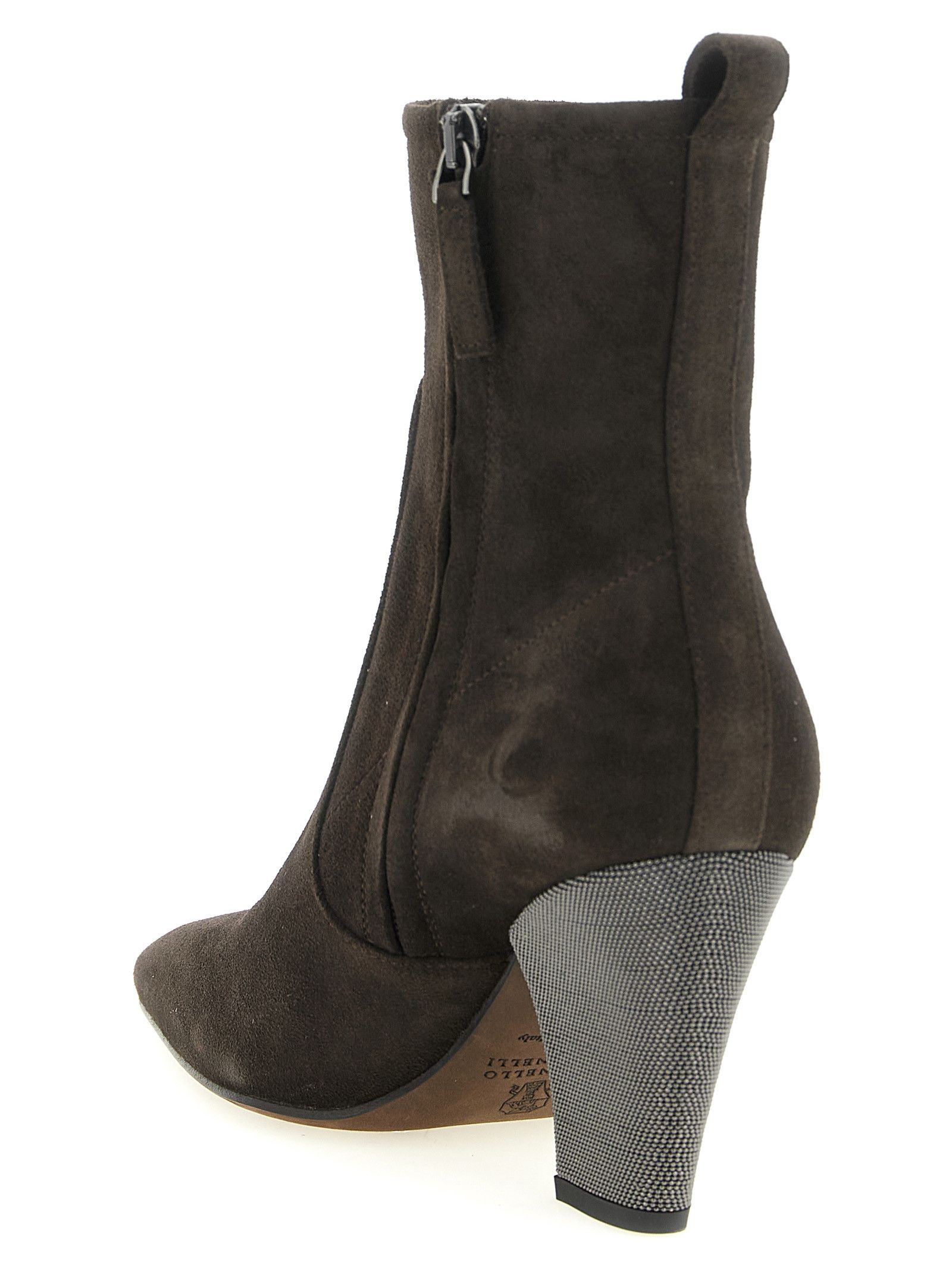 Brunello Cucinelli 'Precious Heel' ankle boots Size US 7 / IT 37 - 3 Thumbnail