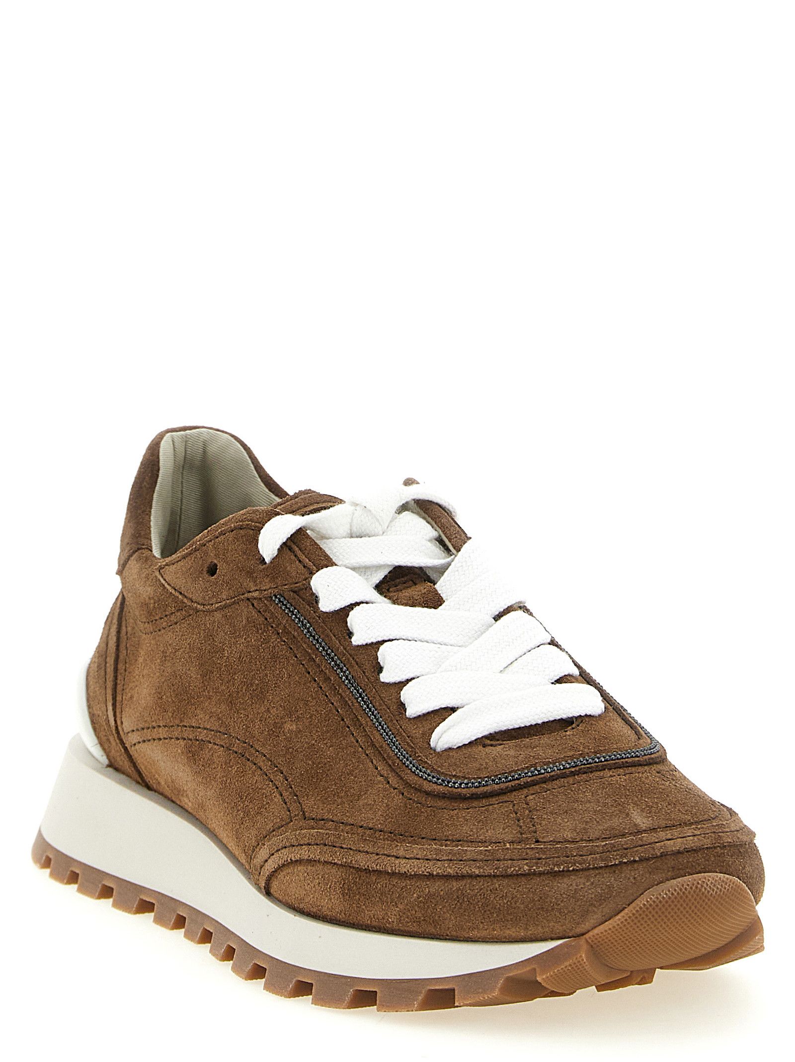 Brunello Cucinelli 'Monile' suede sneakers Size US 10 / IT 40 - 2 Thumbnail