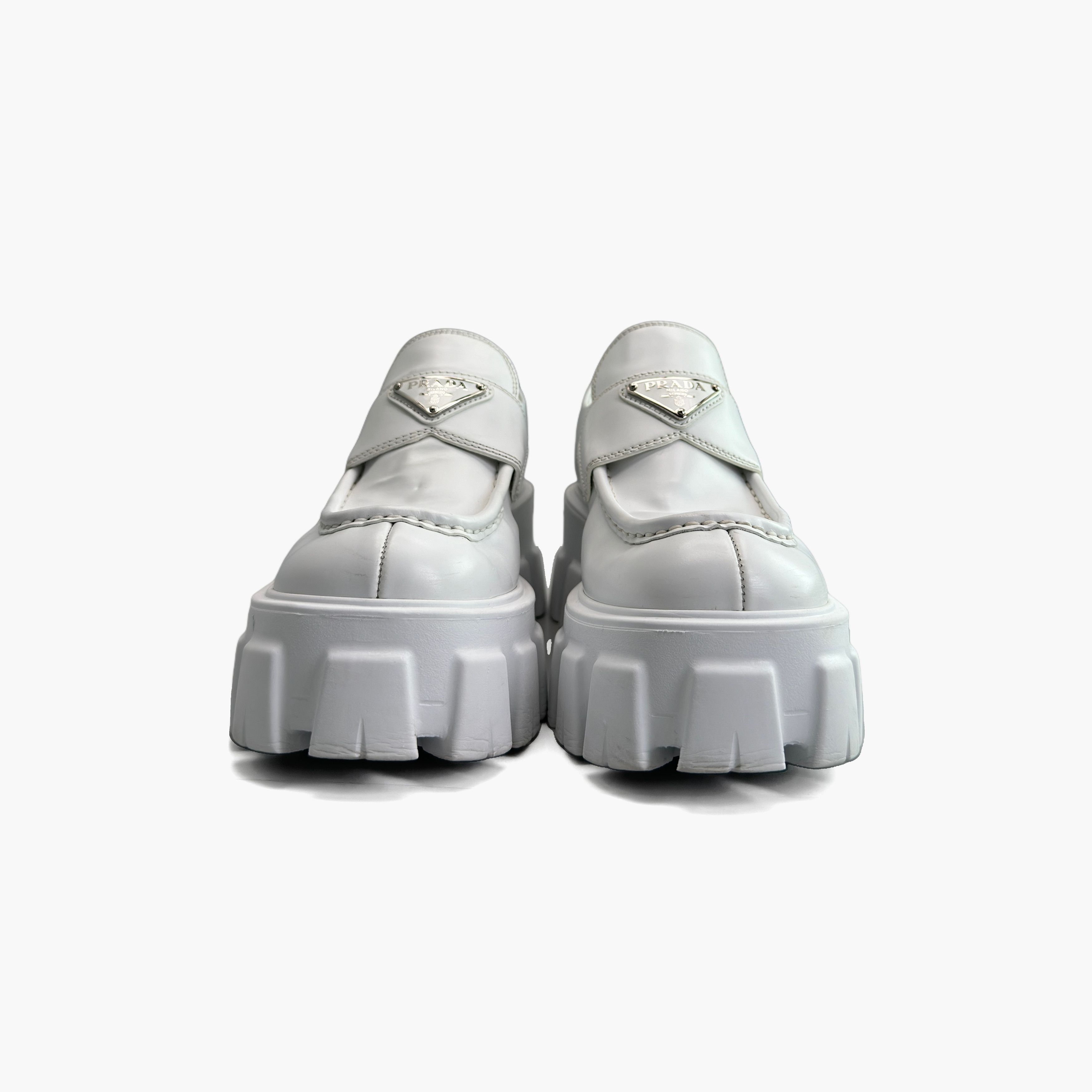 Prada Prada Monolith Logo Plaque Loafers Size 36 Size US 6 / IT 36 - 5 Thumbnail