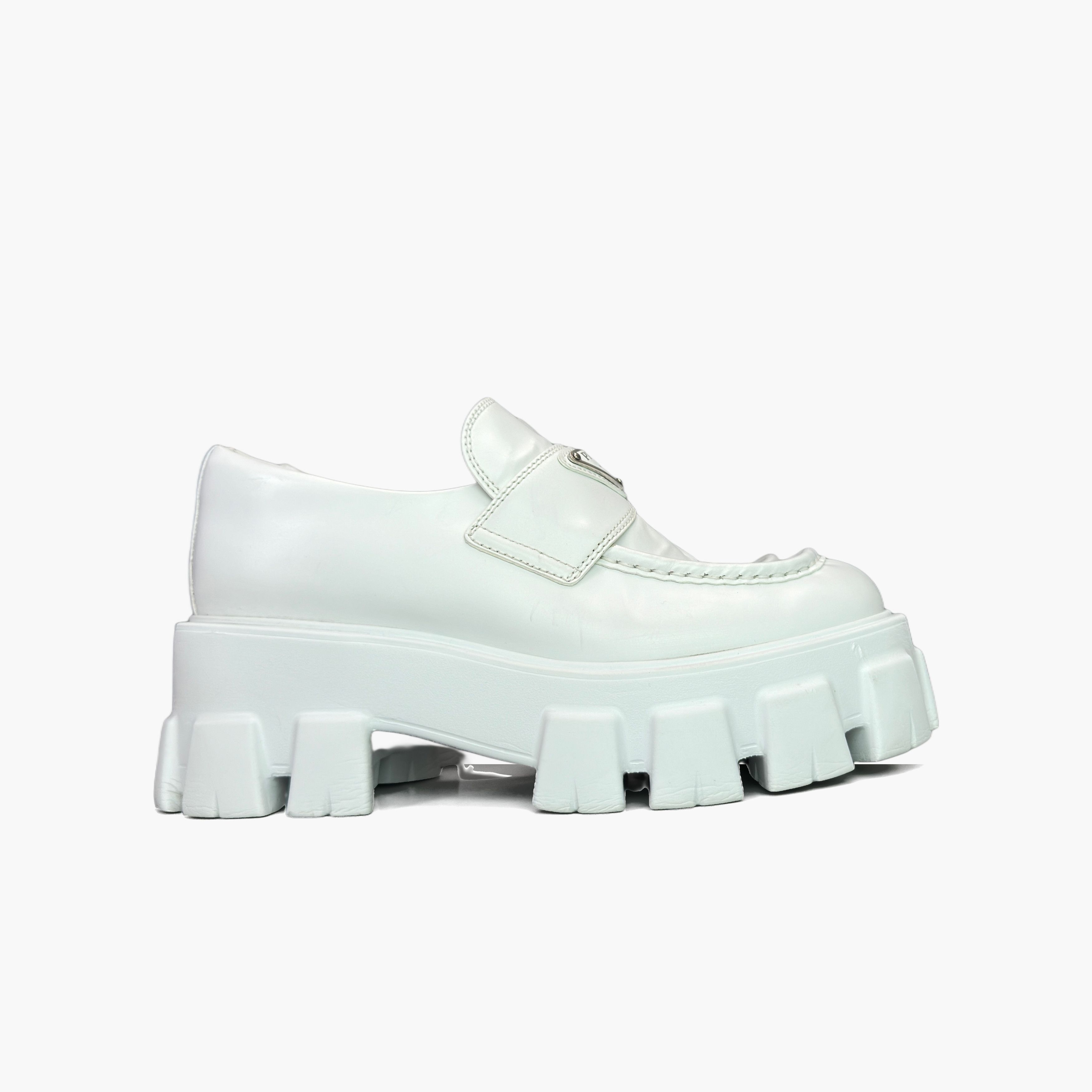 Prada Prada Monolith Logo Plaque Loafers Size 36 Size US 6 / IT 36 - 4 Thumbnail