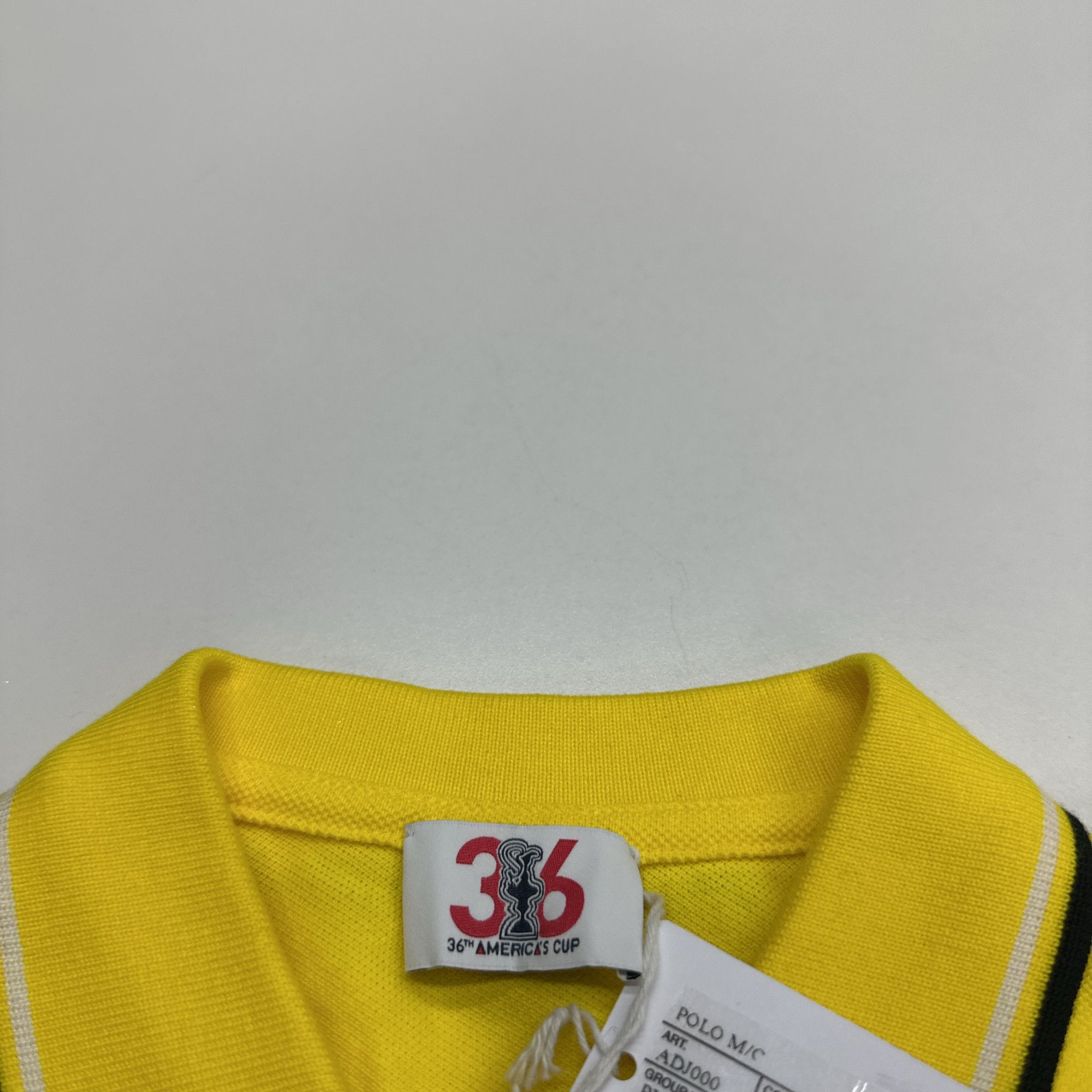 Prada Prada 36th America's Cup Polo Shirt Yellow Size S Size US S / EU 44-46 / 1 - 3 Thumbnail