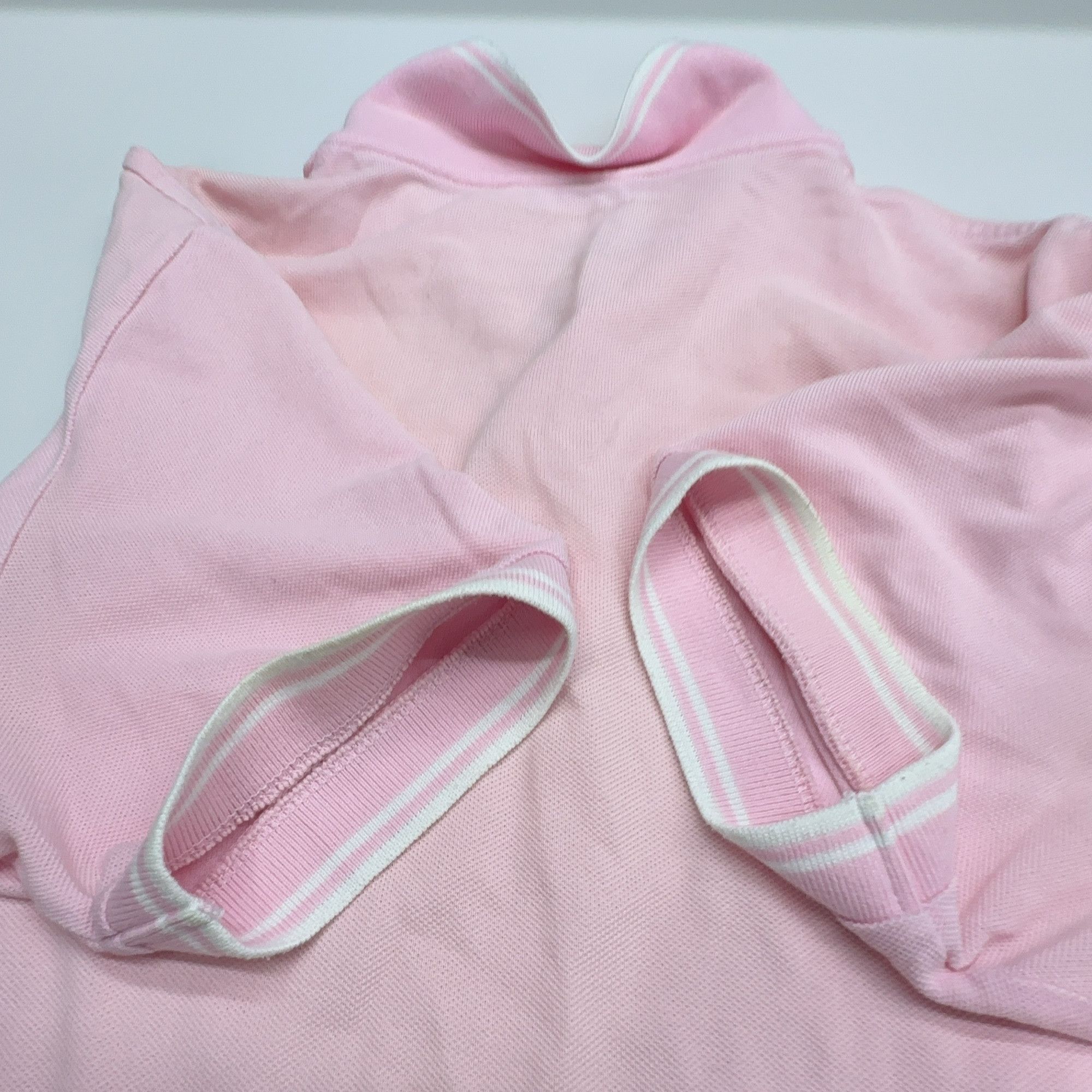 Prada Prada Pink Piqué Polo Shirt Size M Size US M / EU 48-50 / 2 - 13 Thumbnail