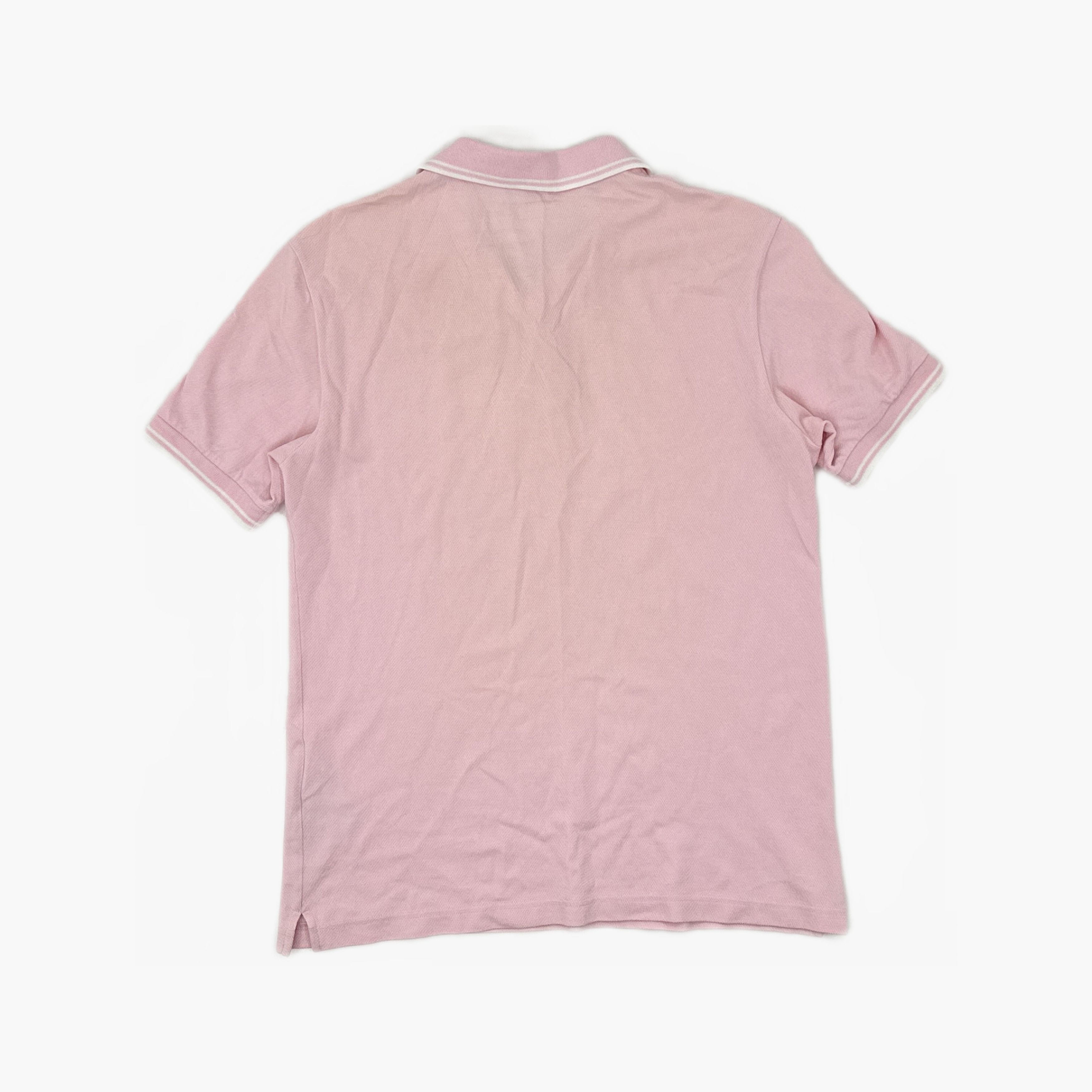 Prada Prada Pink Piqué Polo Shirt Size M Size US M / EU 48-50 / 2 - 2 Thumbnail