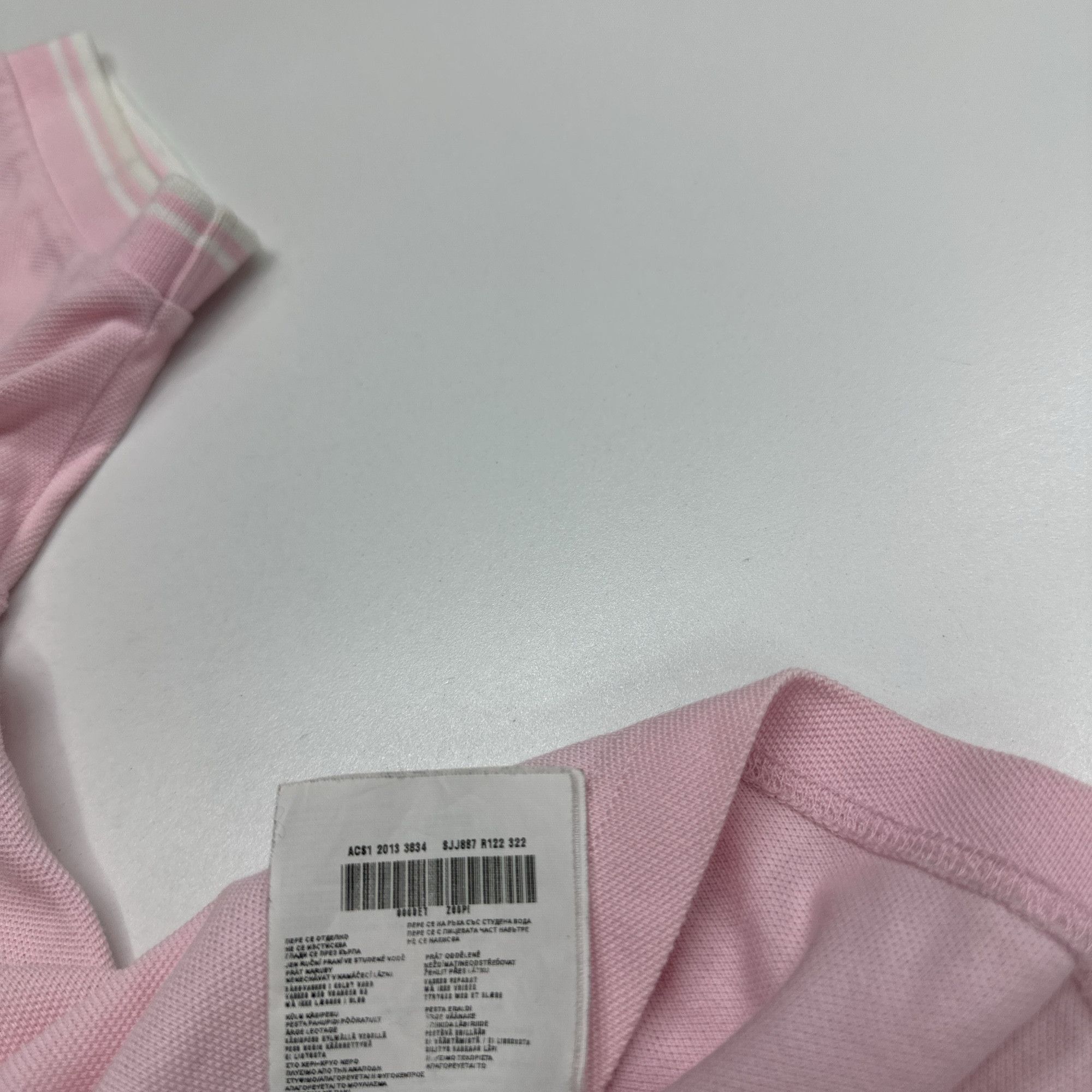 Prada Prada Pink Piqué Polo Shirt Size M Size US M / EU 48-50 / 2 - 3 Thumbnail