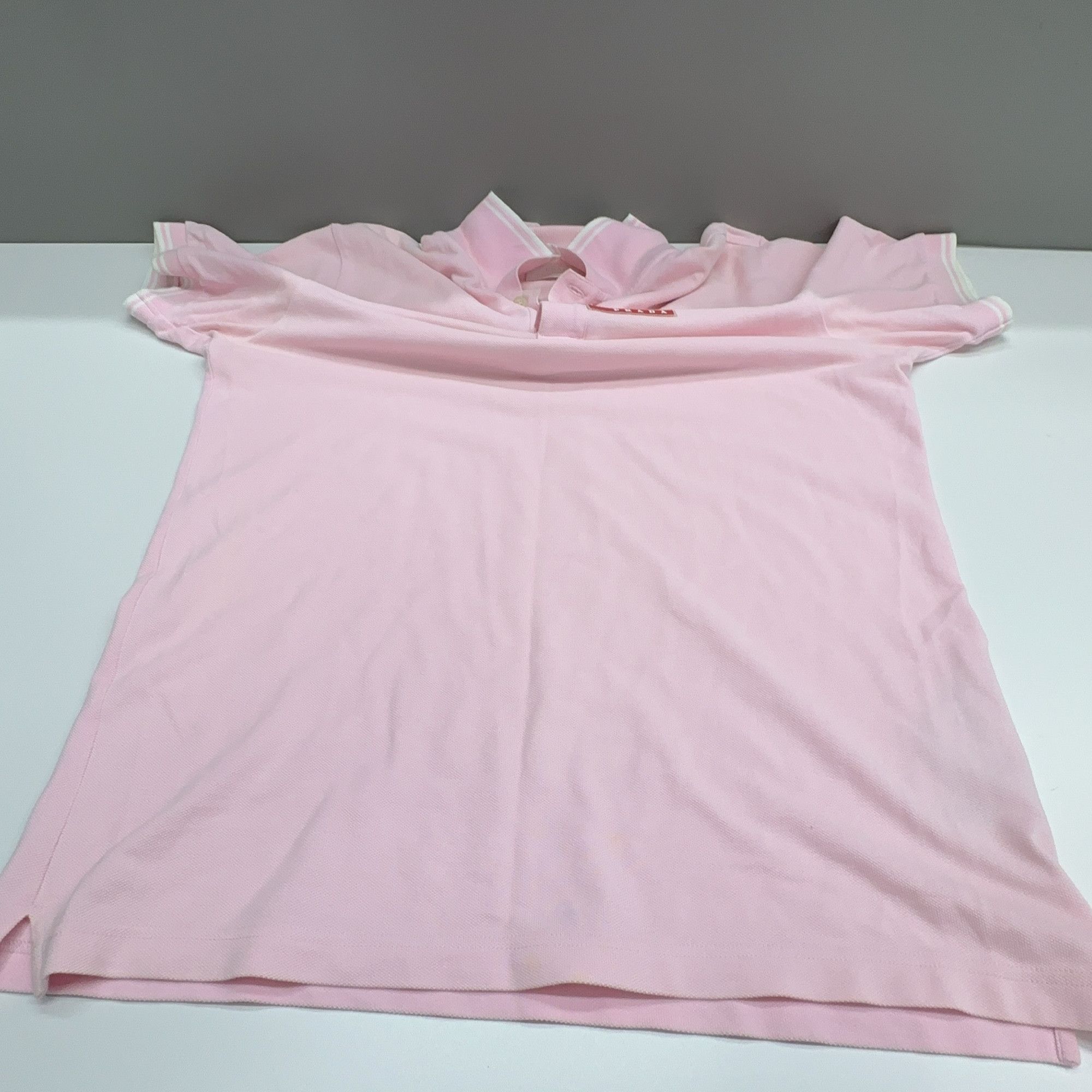 Prada Prada Pink Piqué Polo Shirt Size M Size US M / EU 48-50 / 2 - 9 Thumbnail