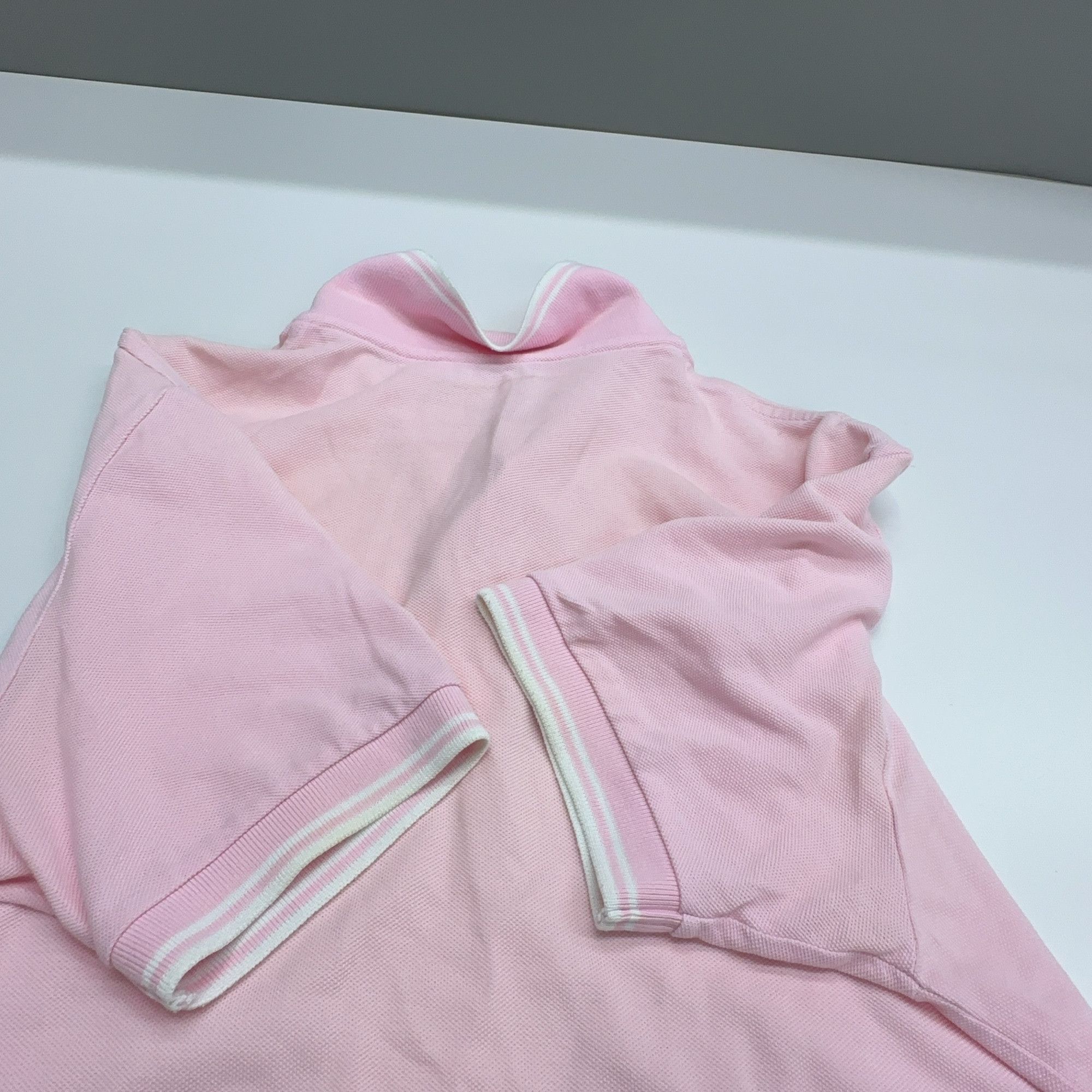 Prada Prada Pink Piqué Polo Shirt Size M Size US M / EU 48-50 / 2 - 12 Thumbnail