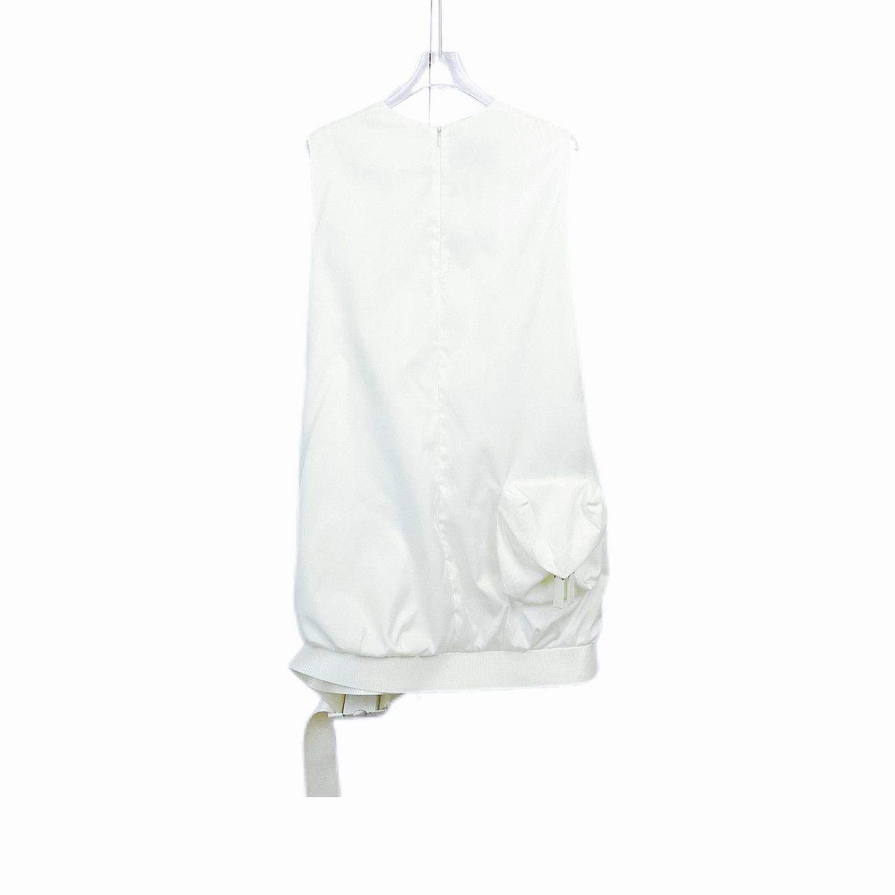 Prada Prada Logo Triangle Buckle Mini Dress Size 38 Size XS / US 0-2 / IT 36-38 - 2 Thumbnail