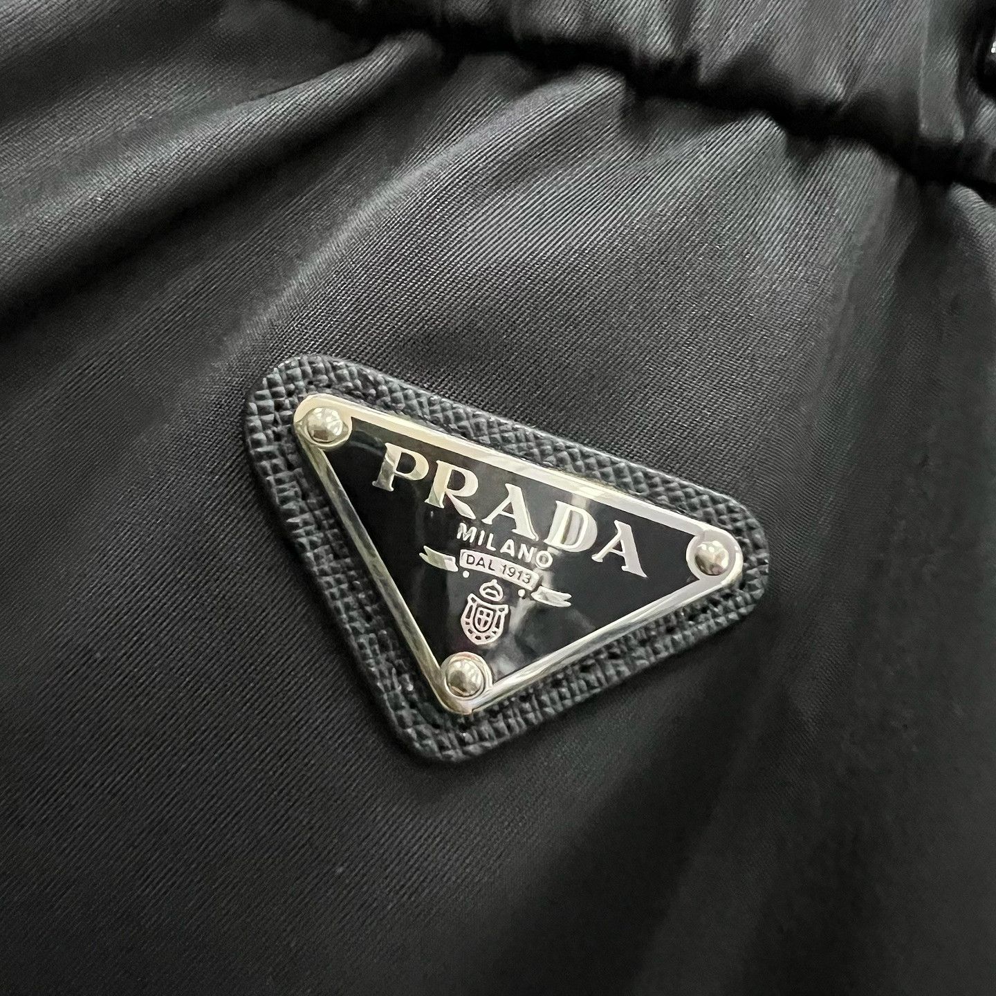 Prada Prada Triangle Logo Nylon Casual Pants Size 26 Size US 26 / EU 42 - 6 Thumbnail