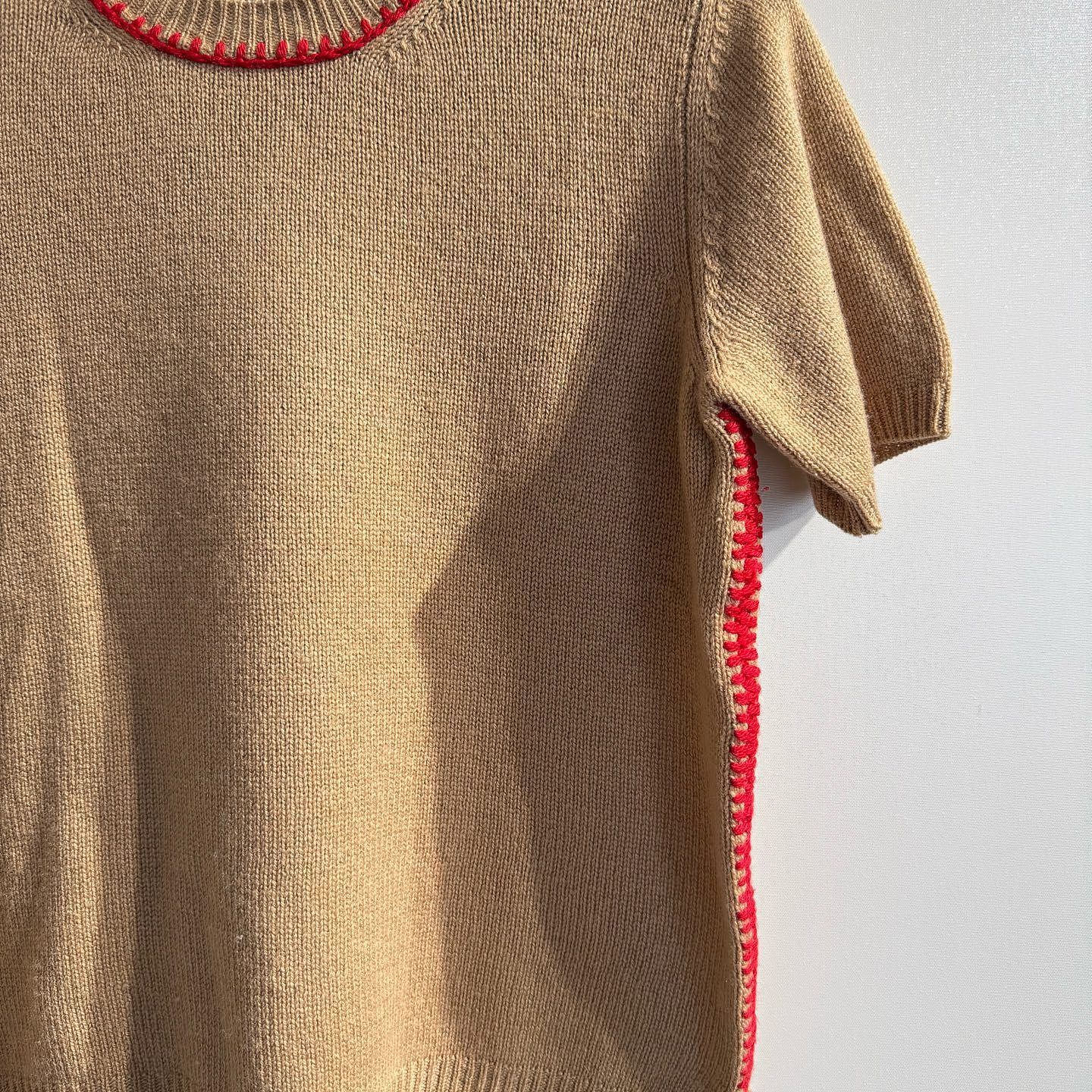 Prada Prada Cashmere Stitched Knit Sweater Size 42 Size M / US 6-8 / IT 42-44 - 6 Thumbnail