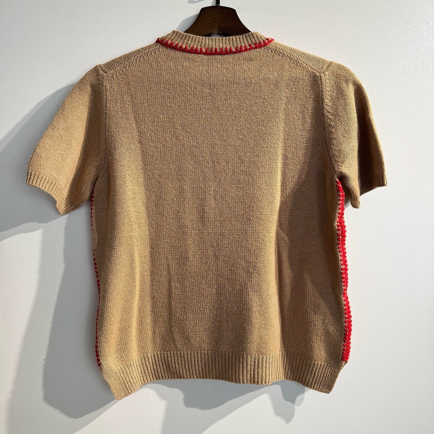 Prada Prada Cashmere Stitched Knit Sweater Size 42 Size M / US 6-8 / IT 42-44 - 2 Thumbnail
