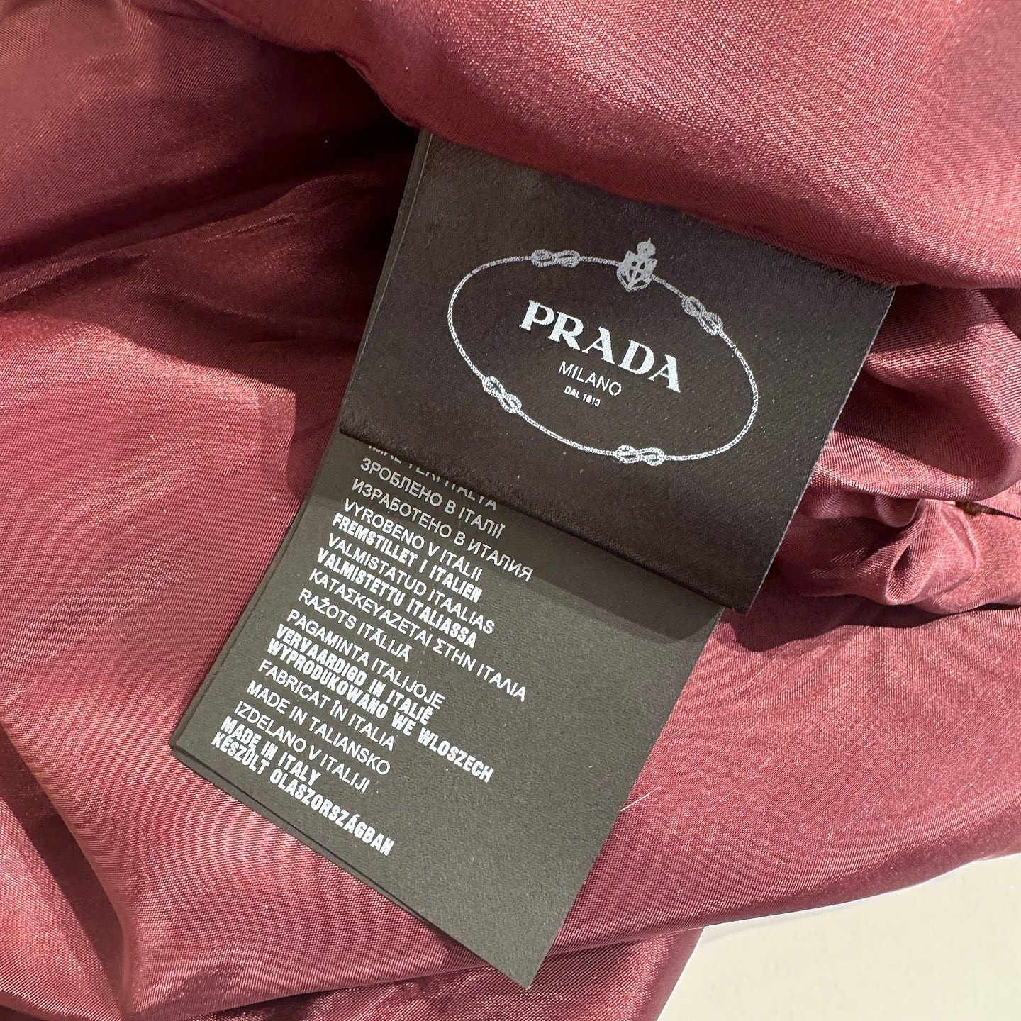 Prada Prada Leather Mini Skirt Size 42 Size 28" / US 6 / IT 42 - 4 Thumbnail