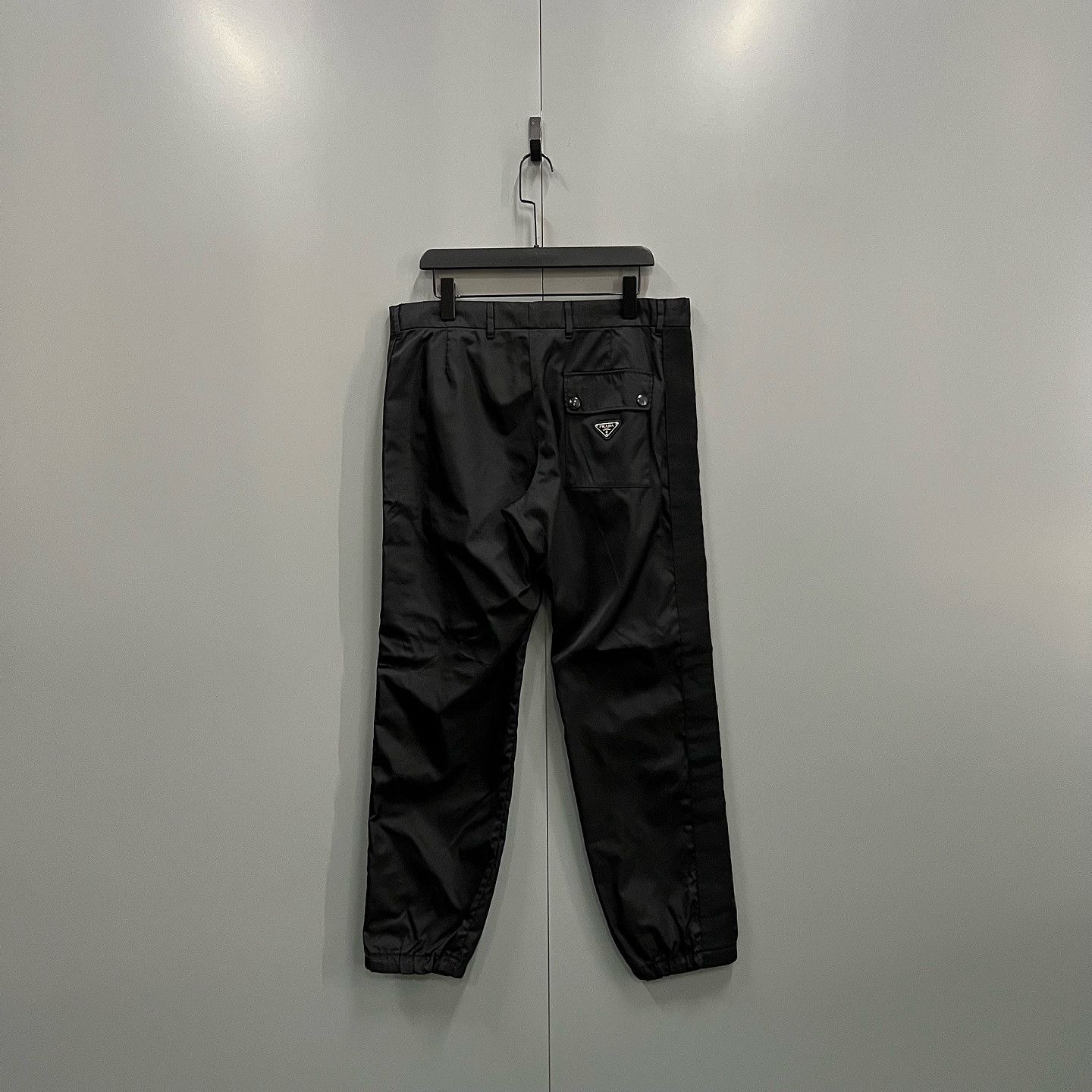 Prada Prada Black Nylon Pants Size 50 Size US 34 / EU 50 - 2 Thumbnail