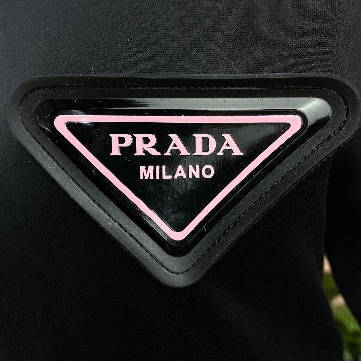 Prada Prada Fringe Logo Patch Midi Dress Size XS Size XS / US 0-2 / IT 36-38 - 5 Thumbnail