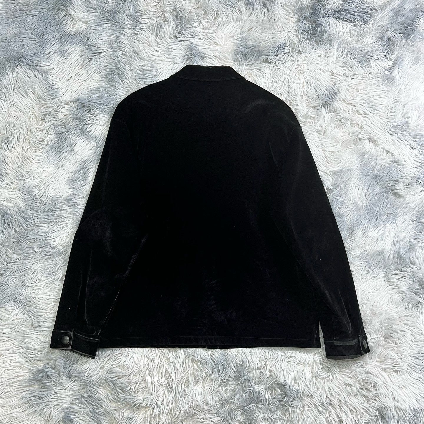 Prada Prada Metal Triangle Logo Shirt Black Size L Size US L / EU 52-54 / 3 - 2 Thumbnail