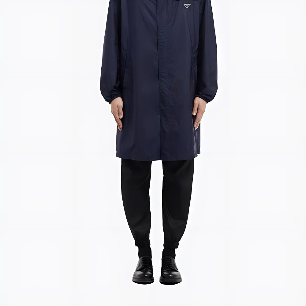 Prada Prada Logo Plaque Hooded Jacket Size M Size US M / EU 48-50 / 2 - 10 Thumbnail