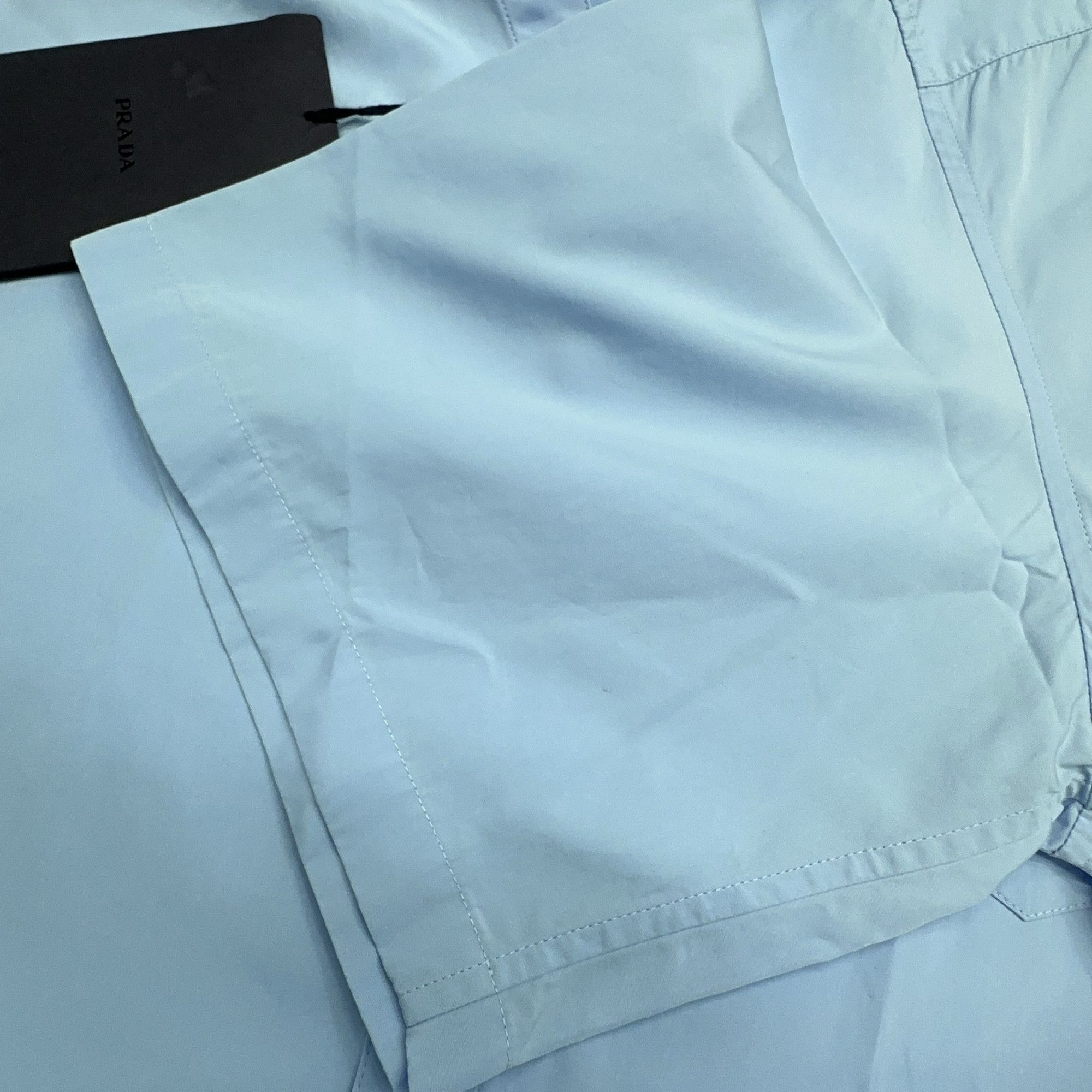 Prada Prada Logo Patch Button Up Shirt Size L Size US L / EU 52-54 / 3 - 7 Thumbnail