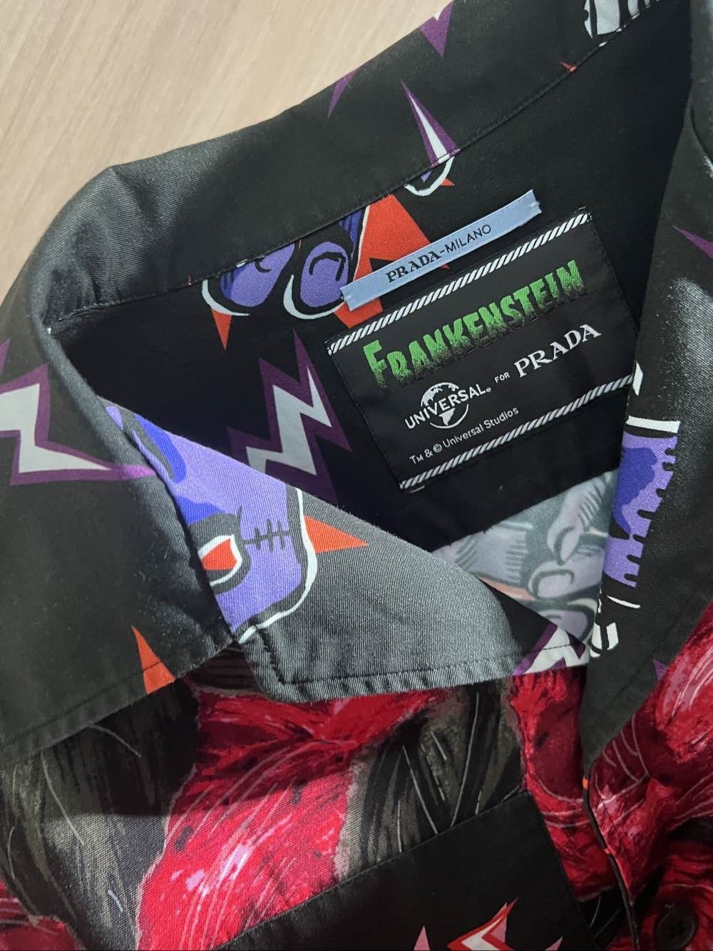 Prada Prada x Universal Frankenstein Print Shirt Size S Size US S / EU 44-46 / 1 - 3 Thumbnail