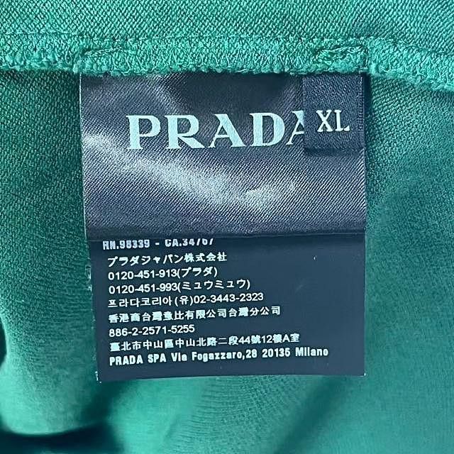 Prada PRADA Logo Polo Shirt Size XL Size US XL / EU 56 / 4 - 4 Thumbnail